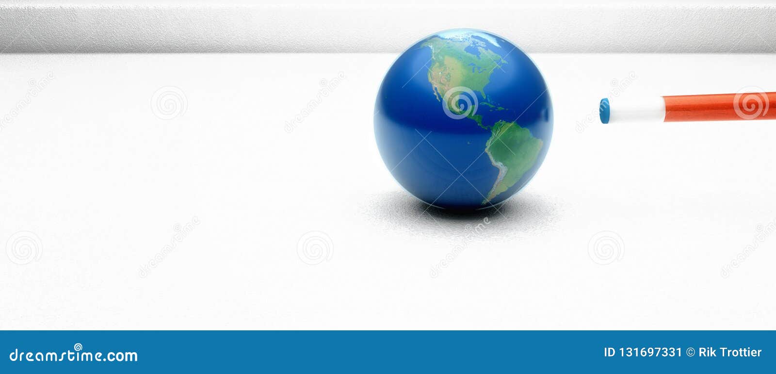 Cue ball earth stock illustration. Illustration of snooker 131697331