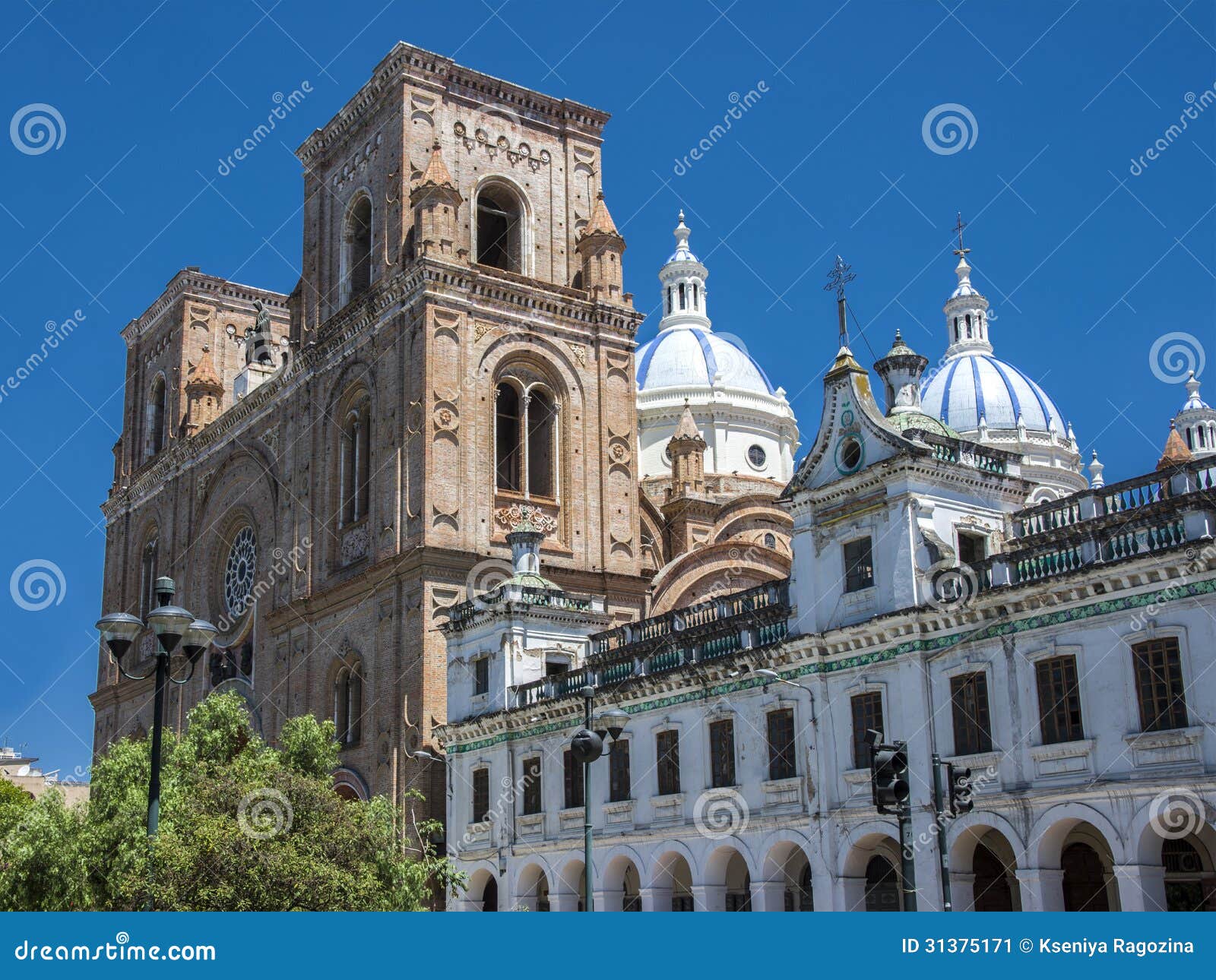 cuenca - cathedral of the immaculate conception, ecuador