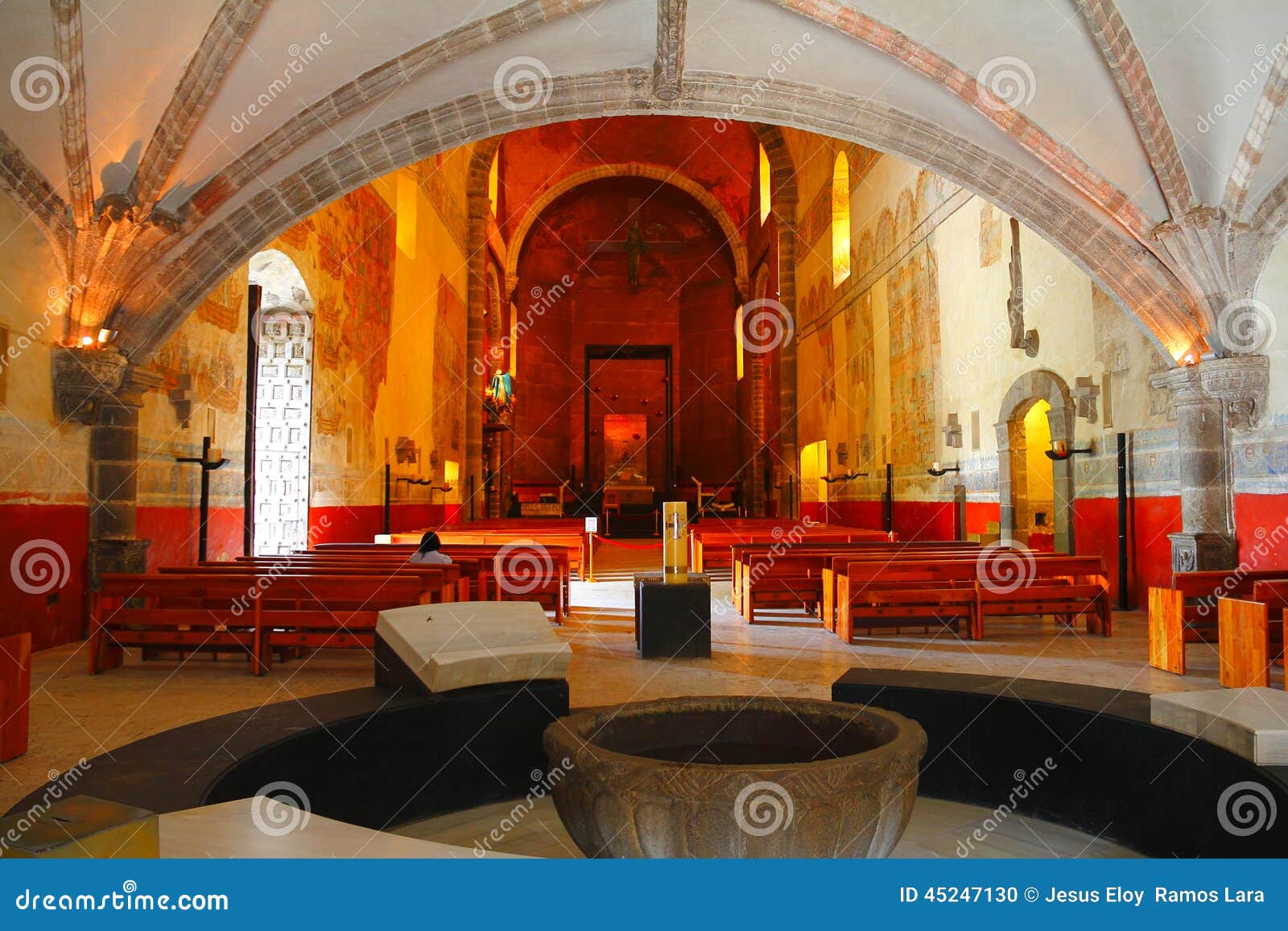 cuernavaca cathedral in morelos  v