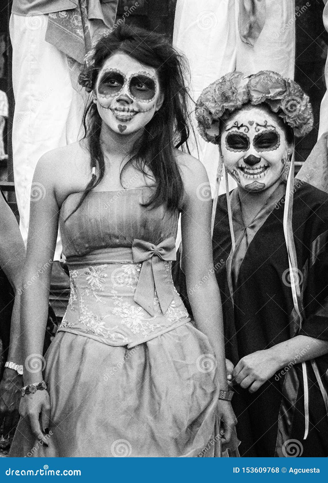 Dressed for the Day of the Dead Parade Editorial Stock Photo - Image of ...