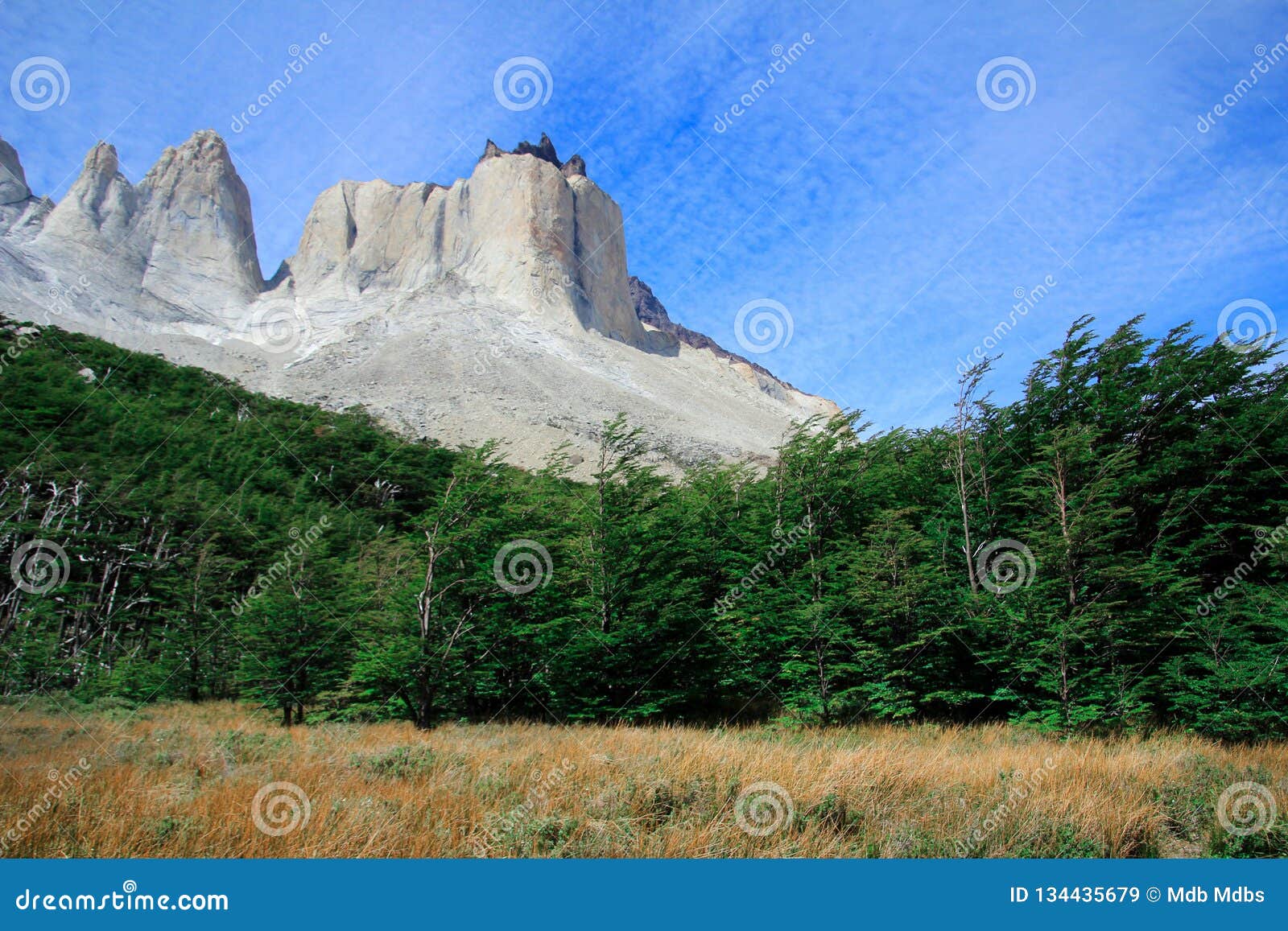 cuerno principal and the valle frances, torres del paine national park. patagonia, chile