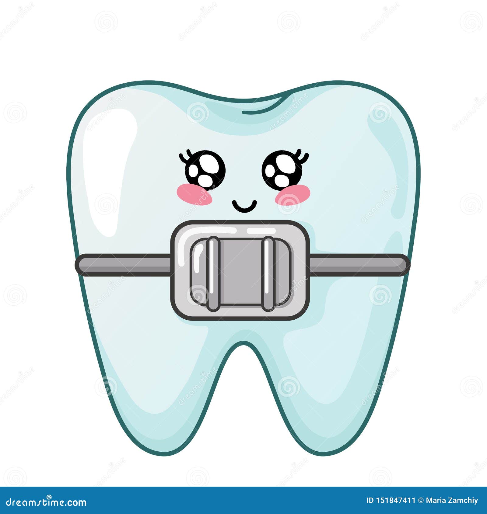 Cuidado dental de Kawaii ilustración del vector. Ilustración de sonrisa - 151847411 Cuidado dental de Kawaii ilustración del vector. Ilustración de sonrisa - 151847411