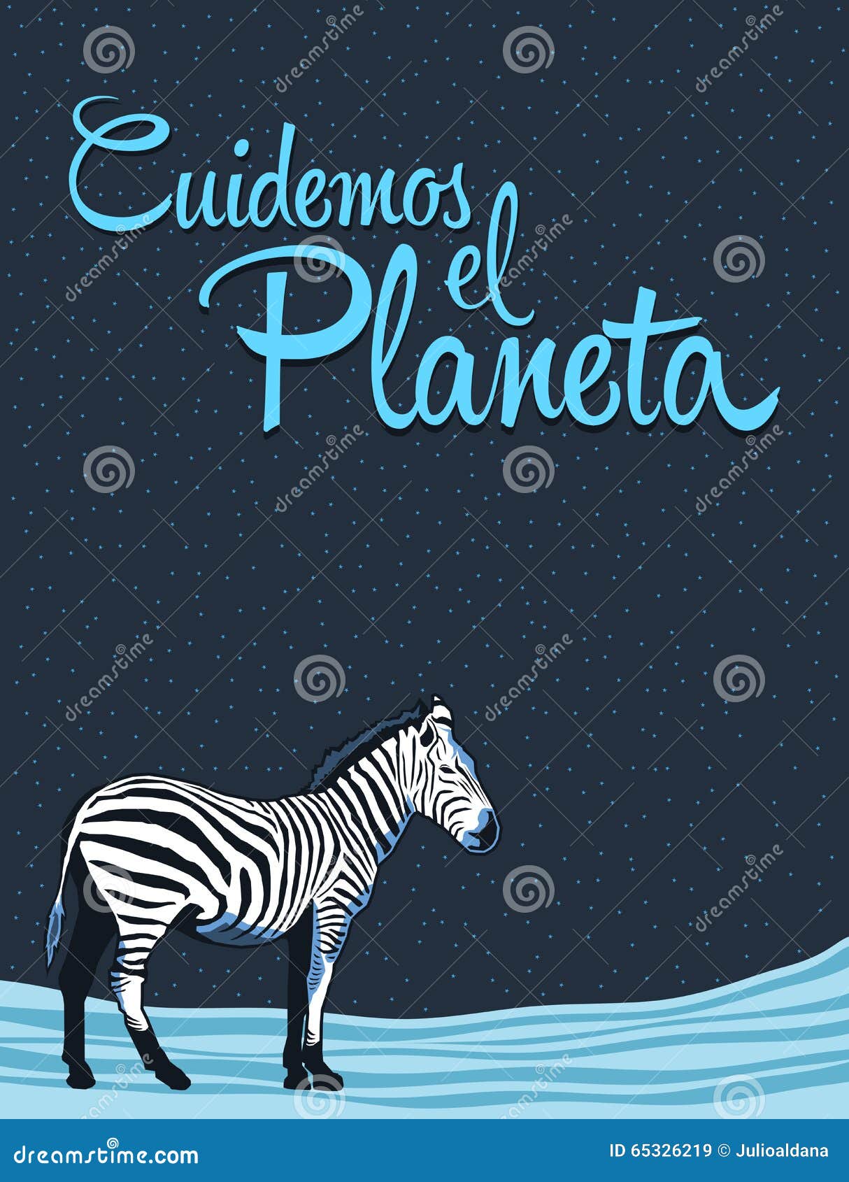 cuidemos el planeta - care for the planet spanish text