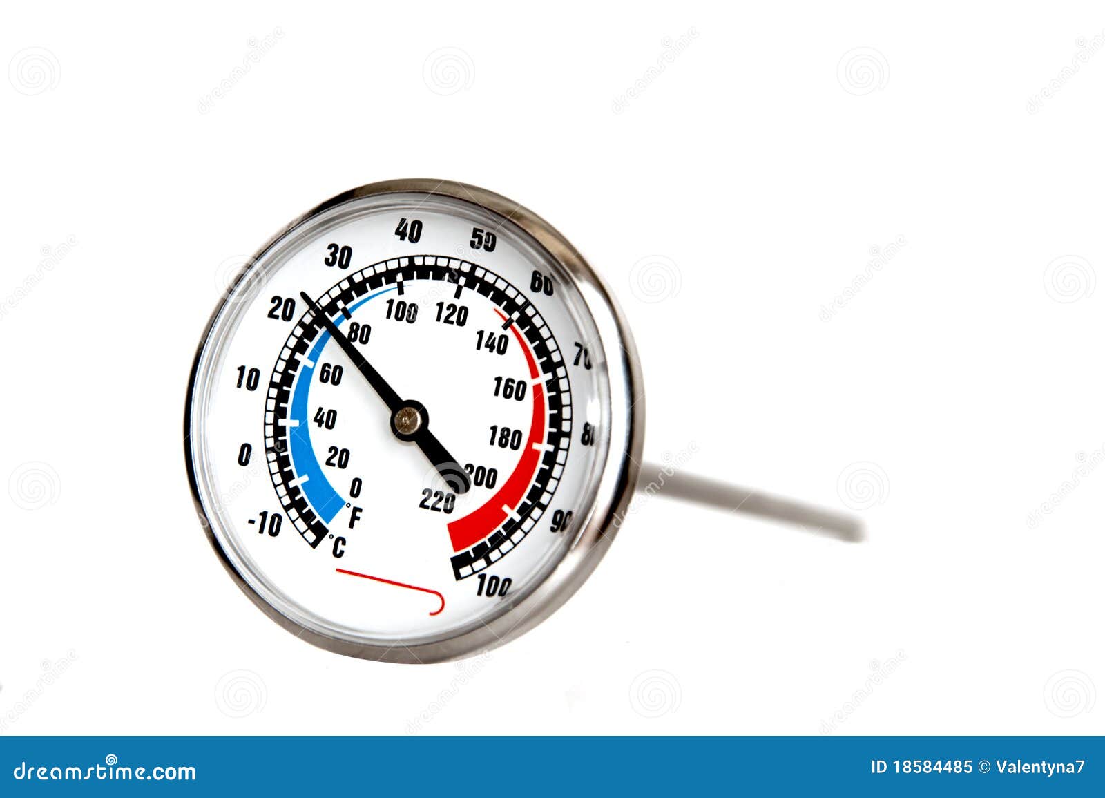 Culinary Thermometer stock image. Image of dish, fast 18584485