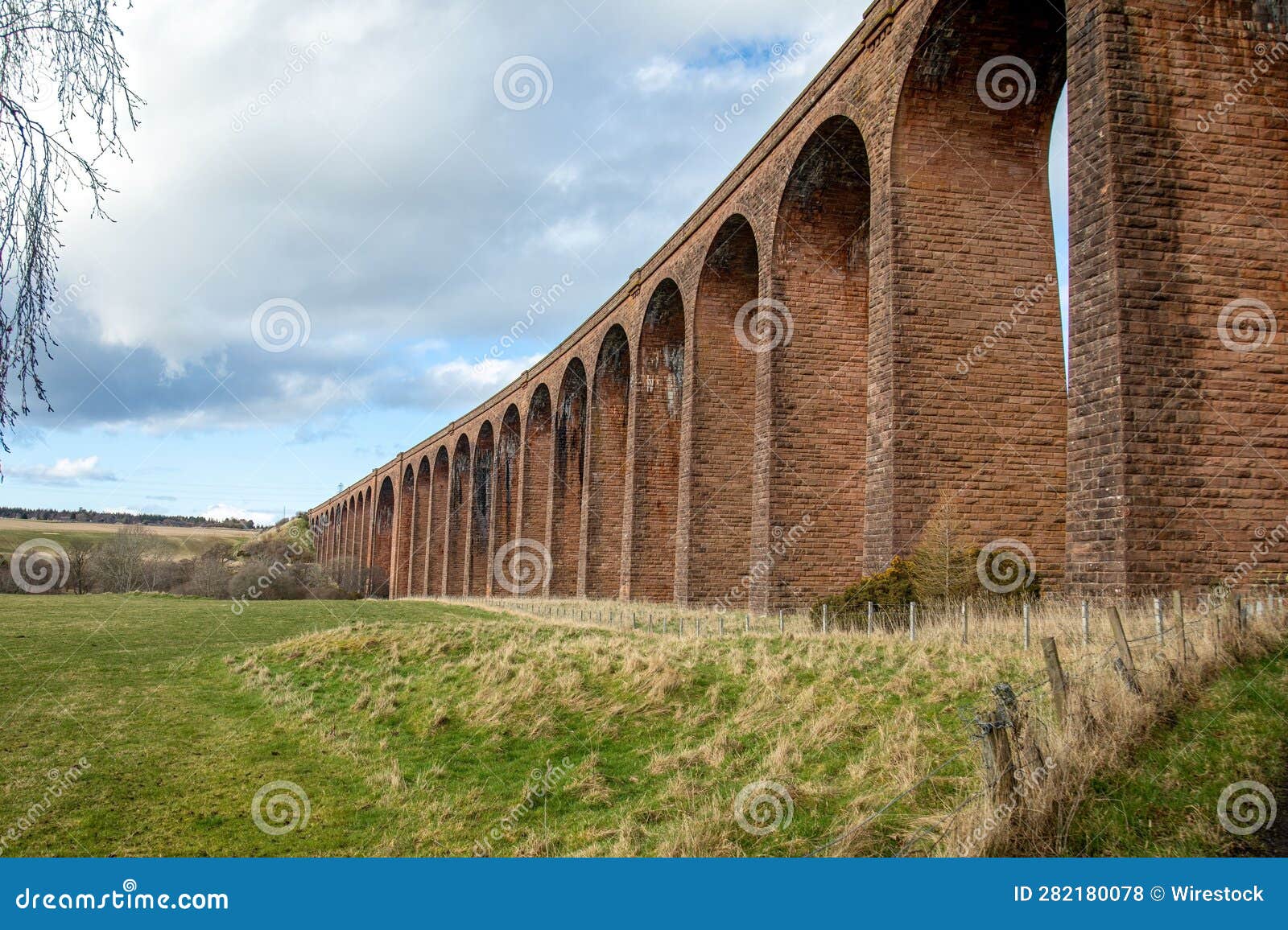 Culloden Viaduct in Scotland, UK Stock Photo Image of structure
