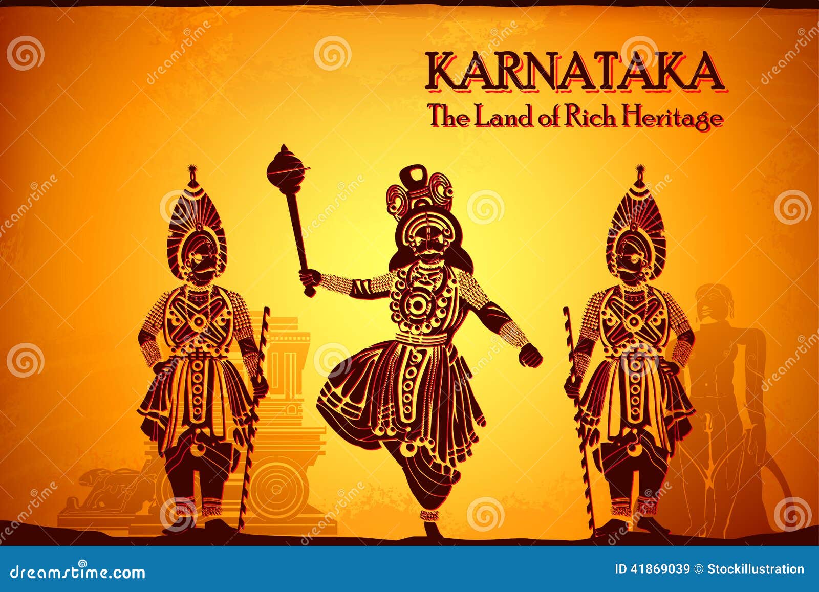 Culture Of Karnataka Stock Illustration  Image: 41869039