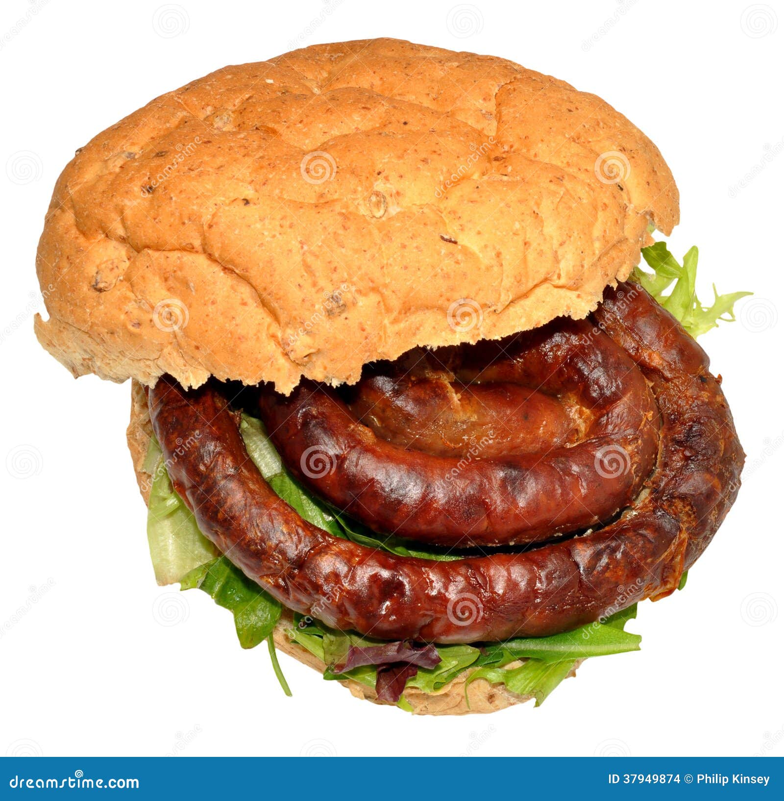 Cumberland Sausage Sandwich Stock Photo Image of diet, sandwich 37949874