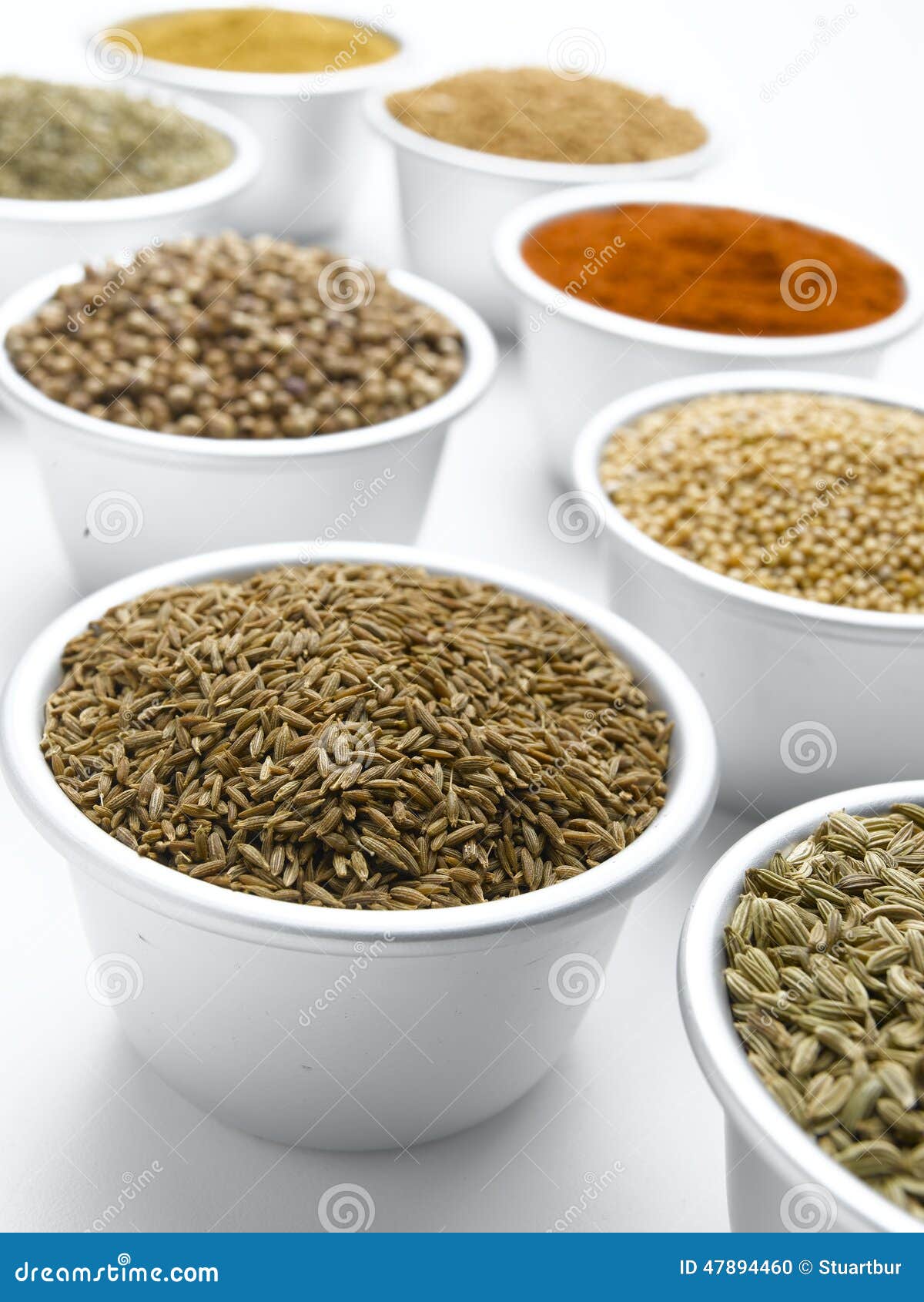 Cumin Seed stock photo. Image of flavor, seasoning, white 47894460