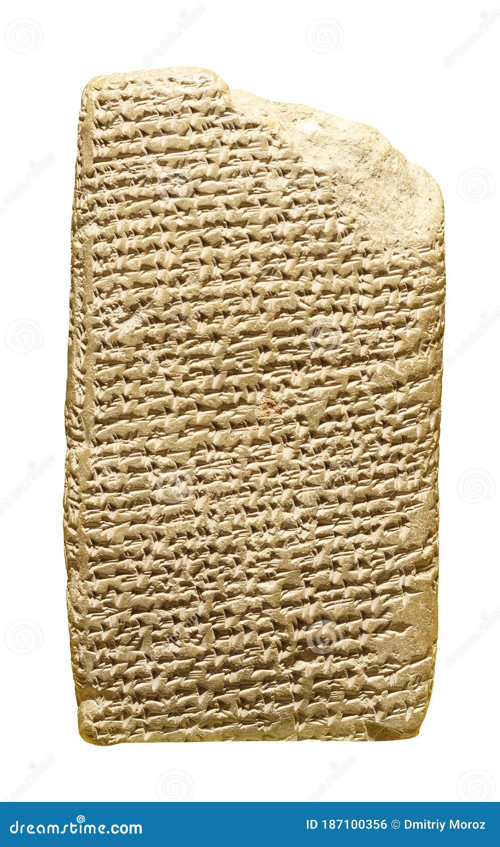 Cuneiform tablet editorial photo. Image of museum, tablet 187100356