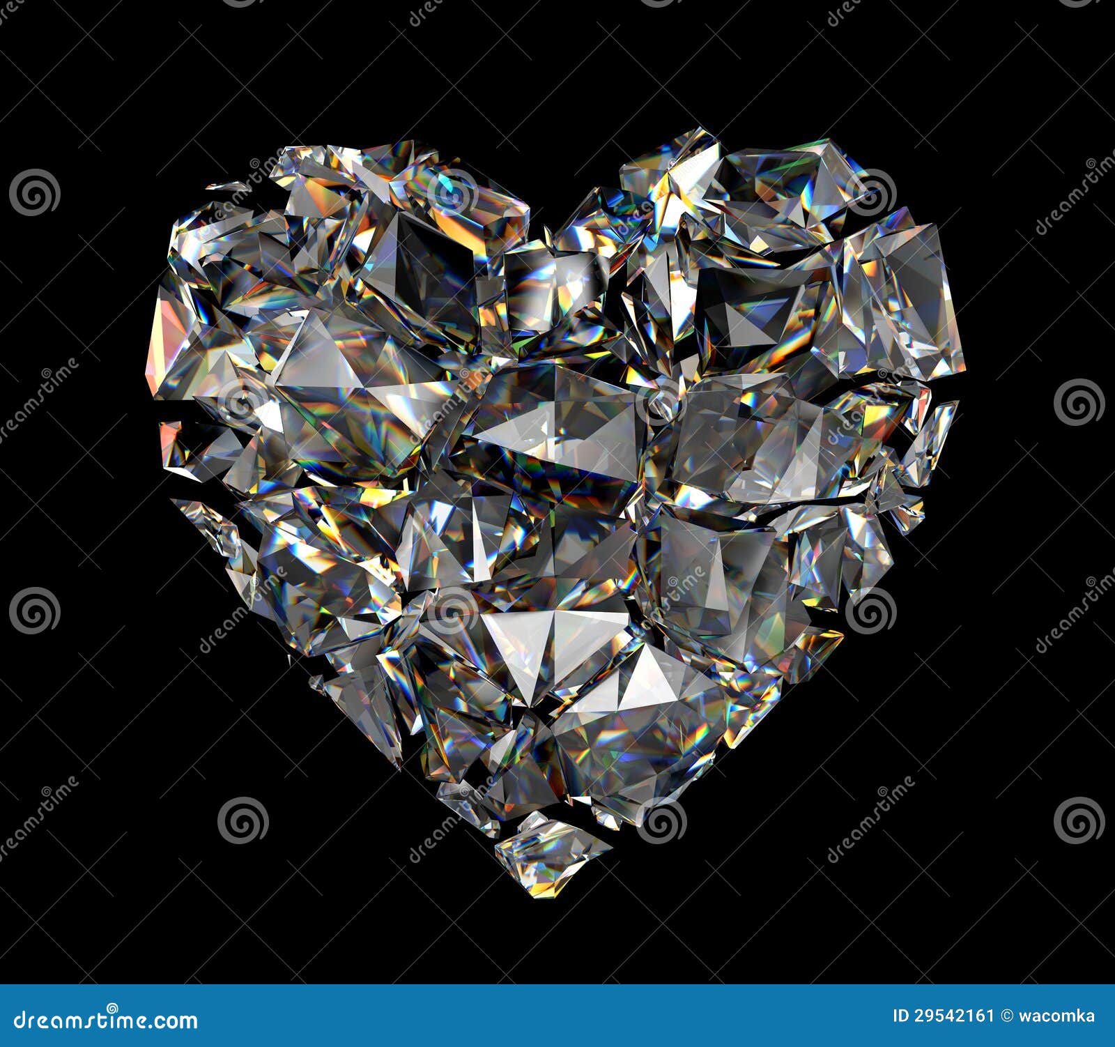 DLM - Calamita Cuore In Legno E Blasone In Cristallo Quadrifoglio Anniversario Nozze Matrimonio Fiore Magnete Frigorifero 34846 - Foto 7