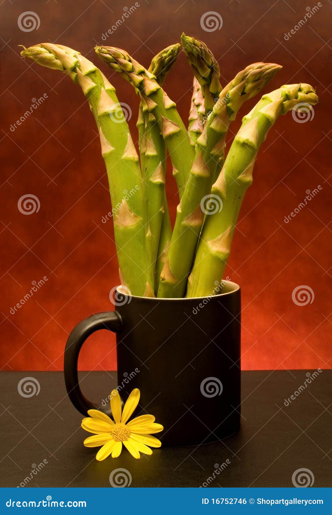 Cup with Asparagus stock photo. Image of culinary, creative 16752746