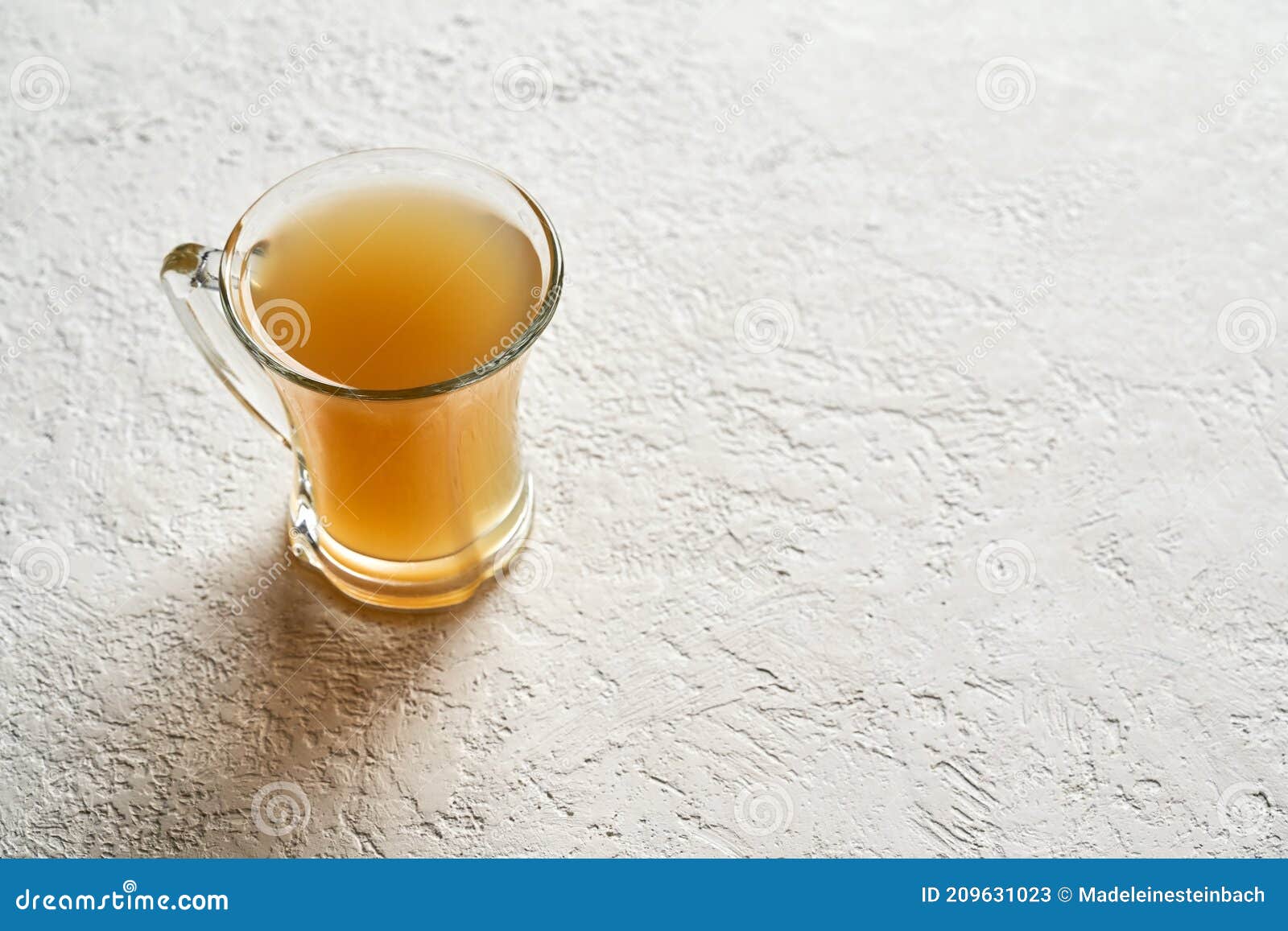 A Cup of Beef Bone Broth on a White Background, with Copy Space Stock Image Image of fresh