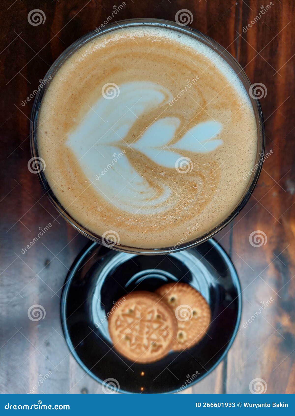 A Cup of Cappuccino To Start the Bad Day Stock Image Image of