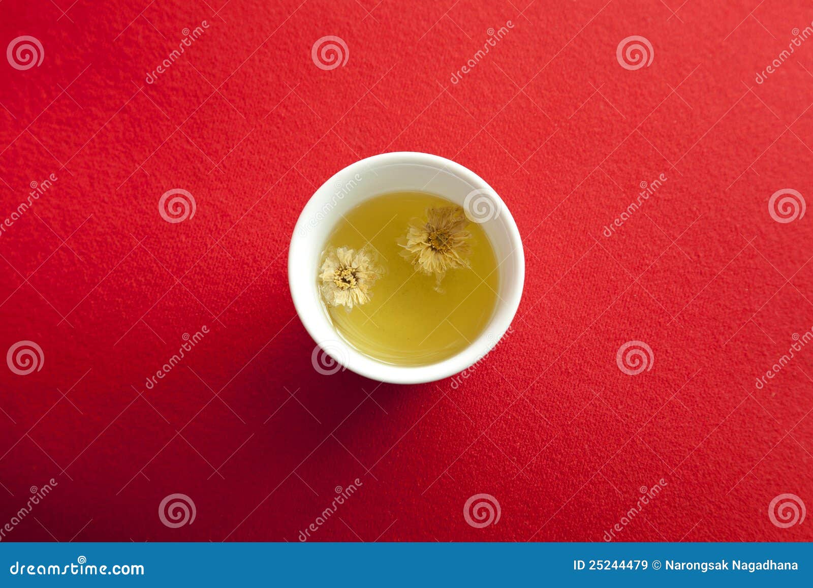 A cup of Chrysanthemum tea stock image. Image of asia 25244479