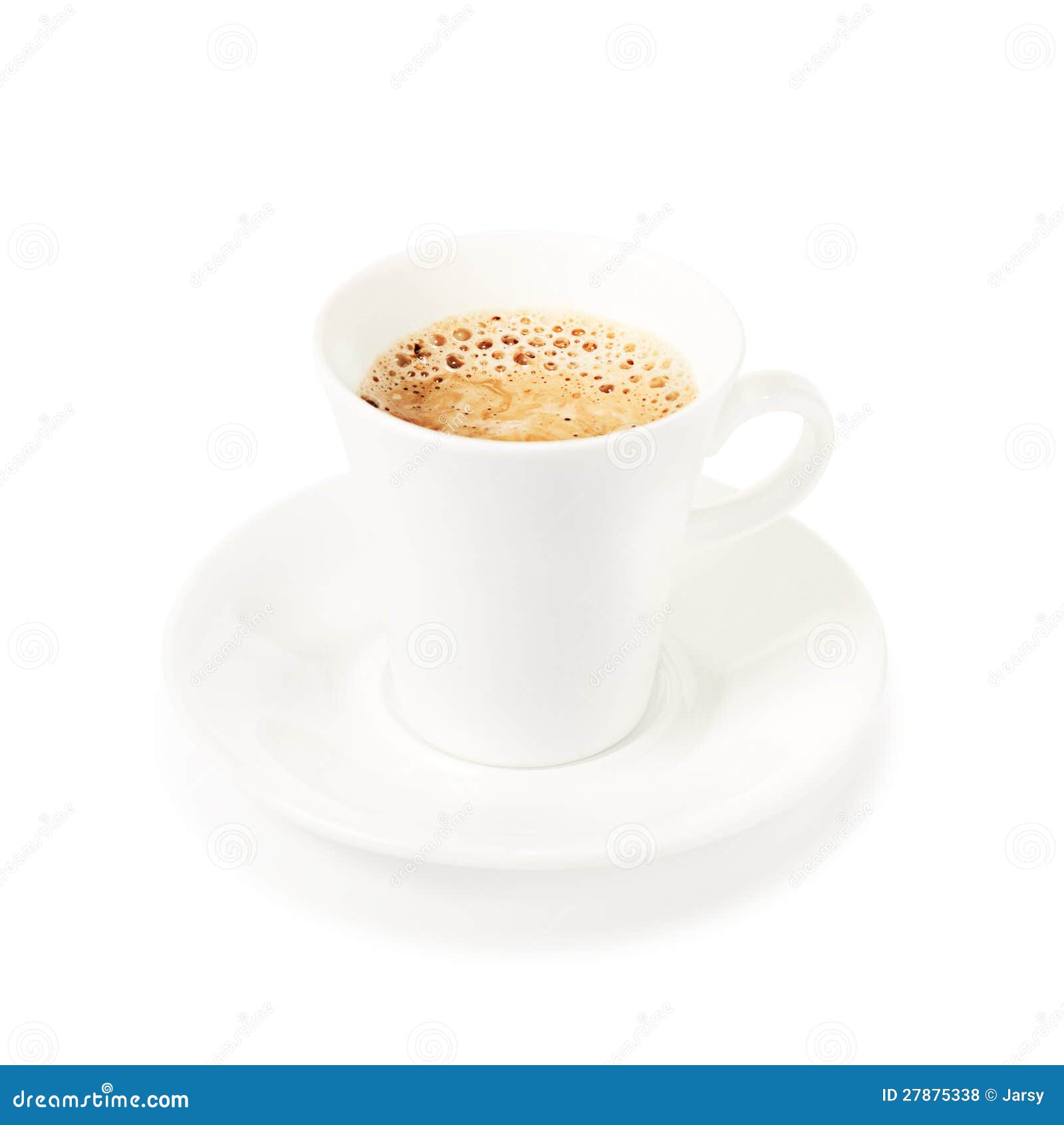 Cup of coffee stock photo. Image of white, isolation 27875338