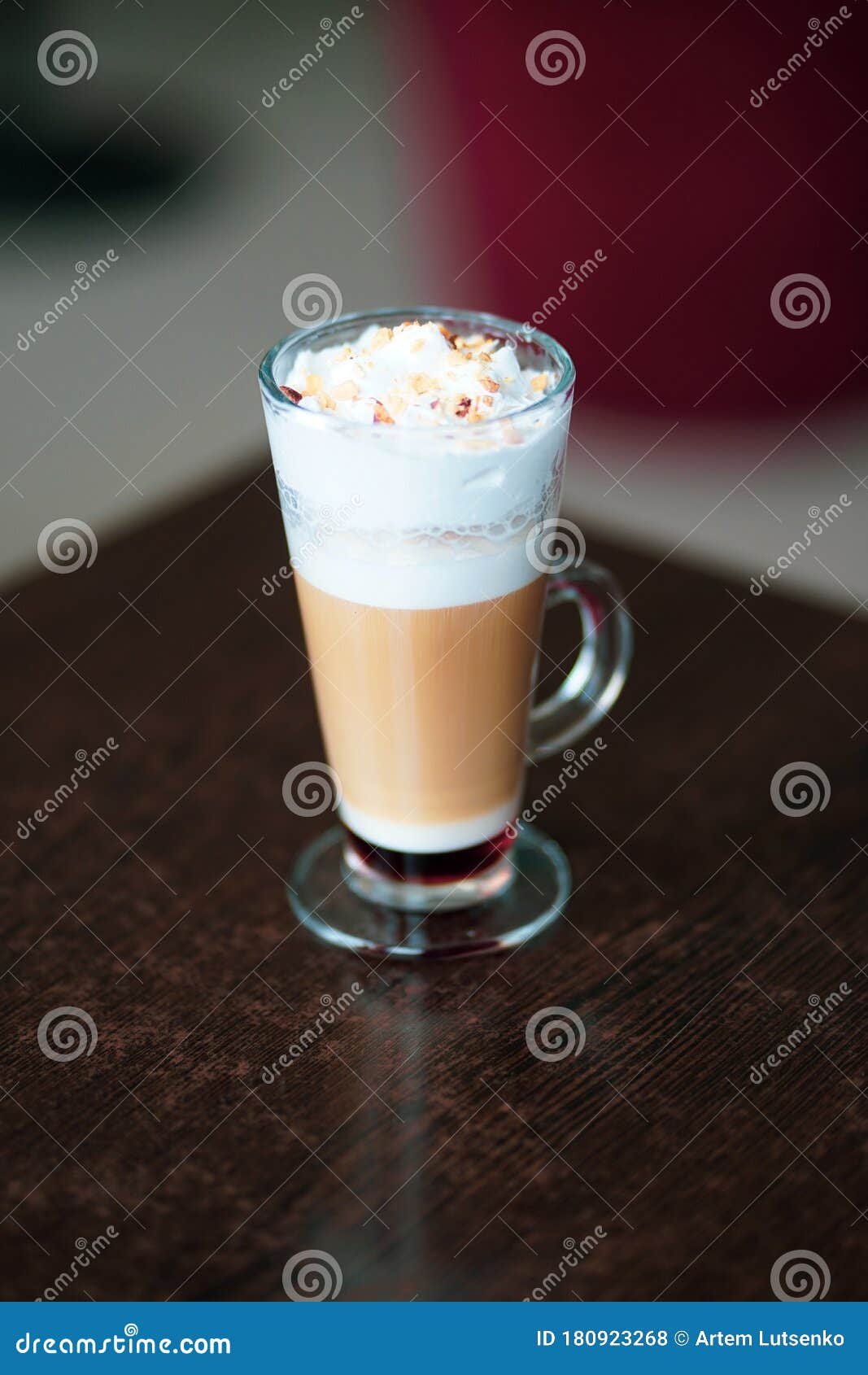 Cup of coffee and cake stock photo. Image of love, morning 180923268