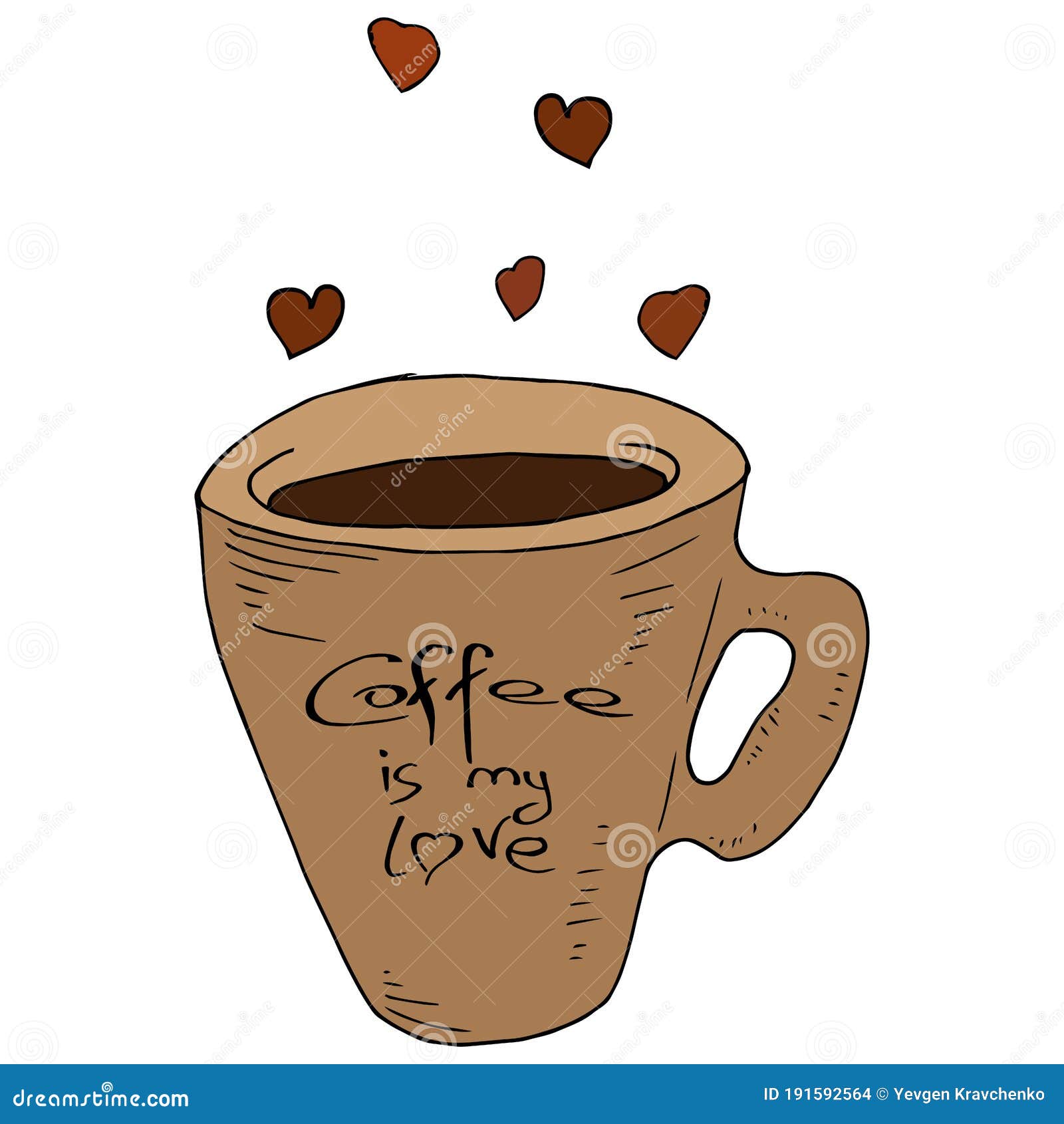 https://thumbs.dreamstime.com/z/cup-coffee-hearts-rise-above-mug-lettering-inscription-my-love-calligraphy-hand-drawn-valentine-s-day-191592564.jpg