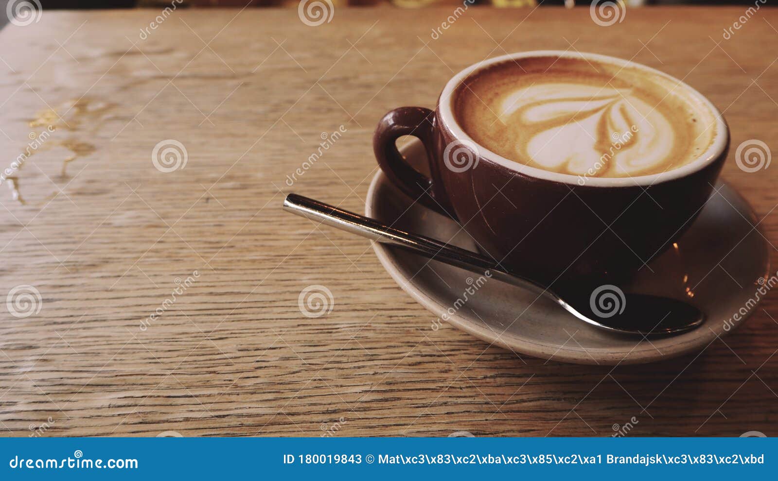 Cup of Coffee in the Coffee House Stock Image Image of beverages