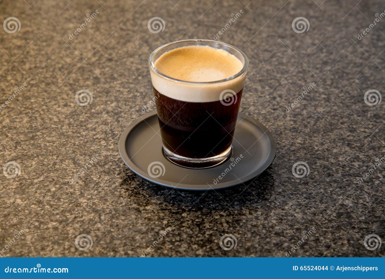 Cup of Coffee on Kitchen Counter Stock Photo Image of fresh, liquid