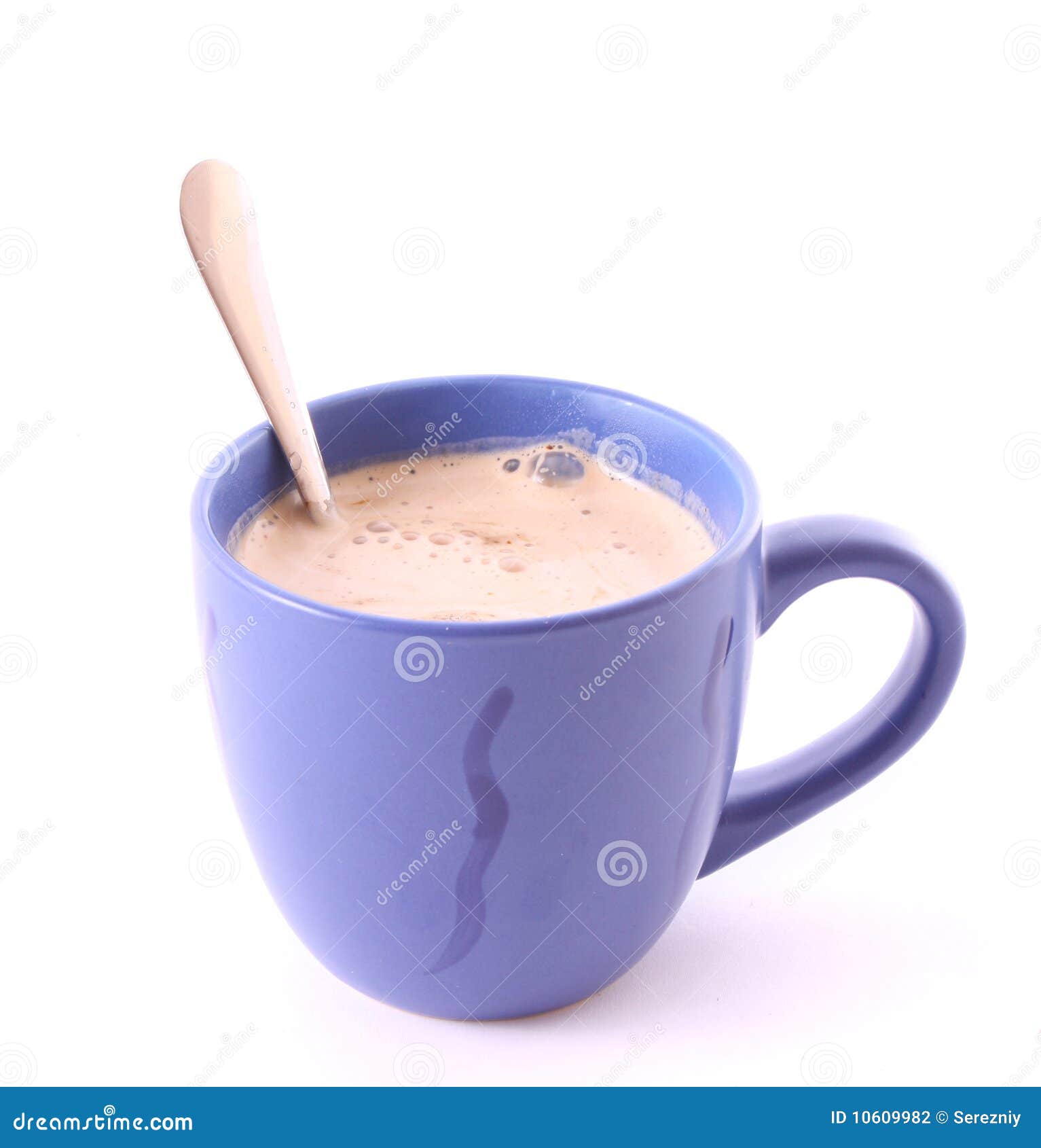 Cup Of Coffee With Milk Stock Photography Image 10609982