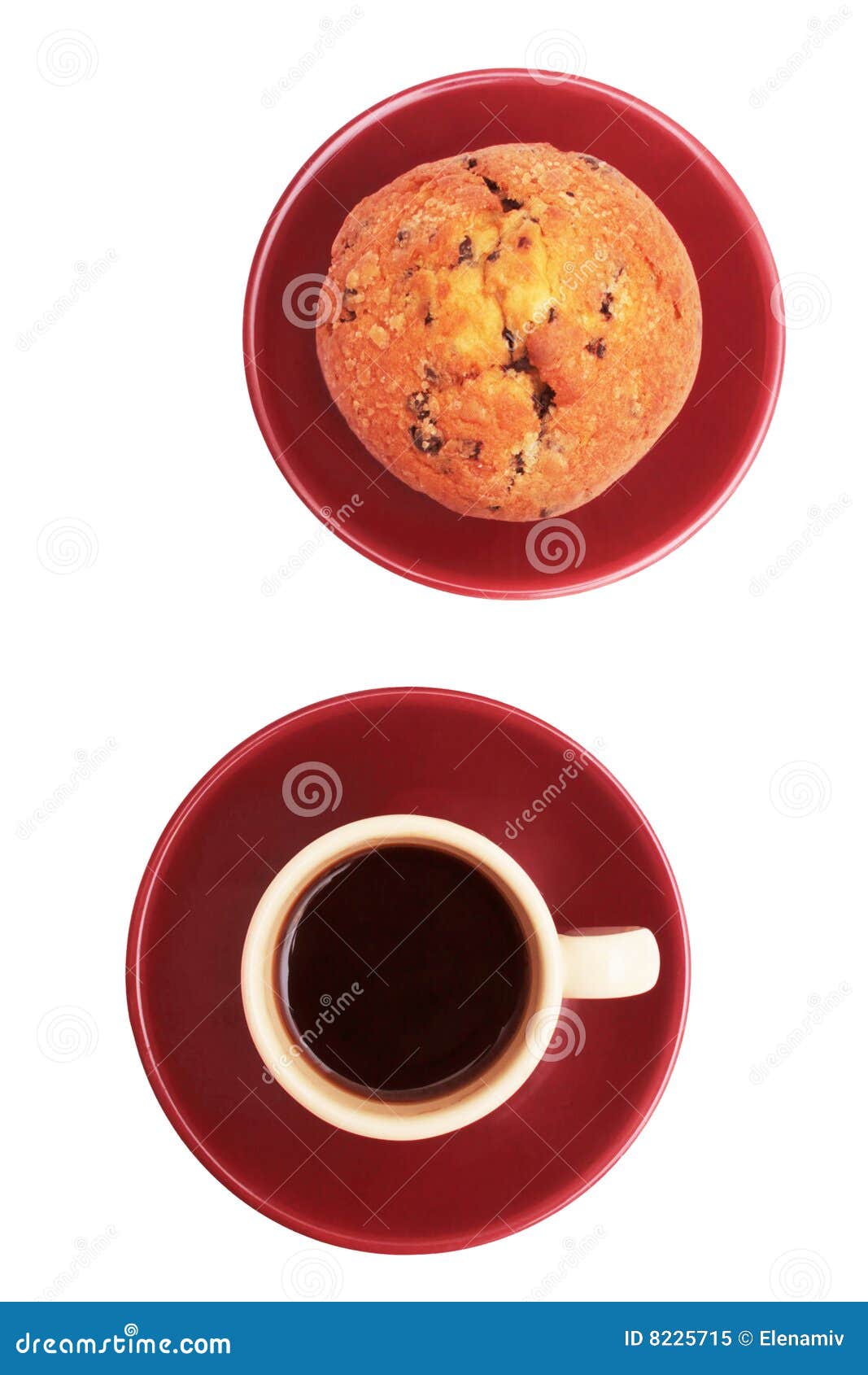 Coffee Cup With A Muffin . RoyaltyFree Stock Image
