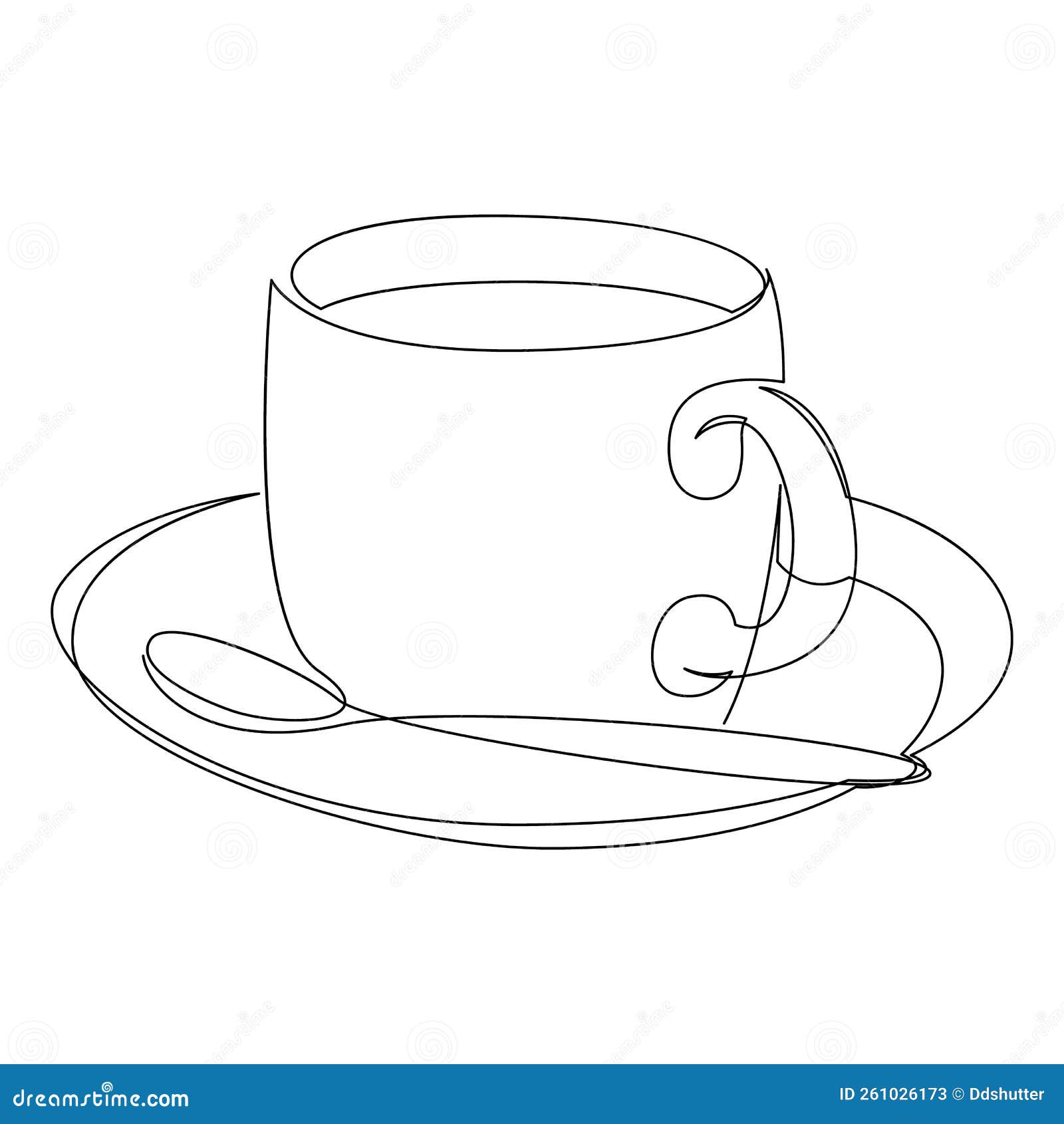 Inktober 11 — cup of tea