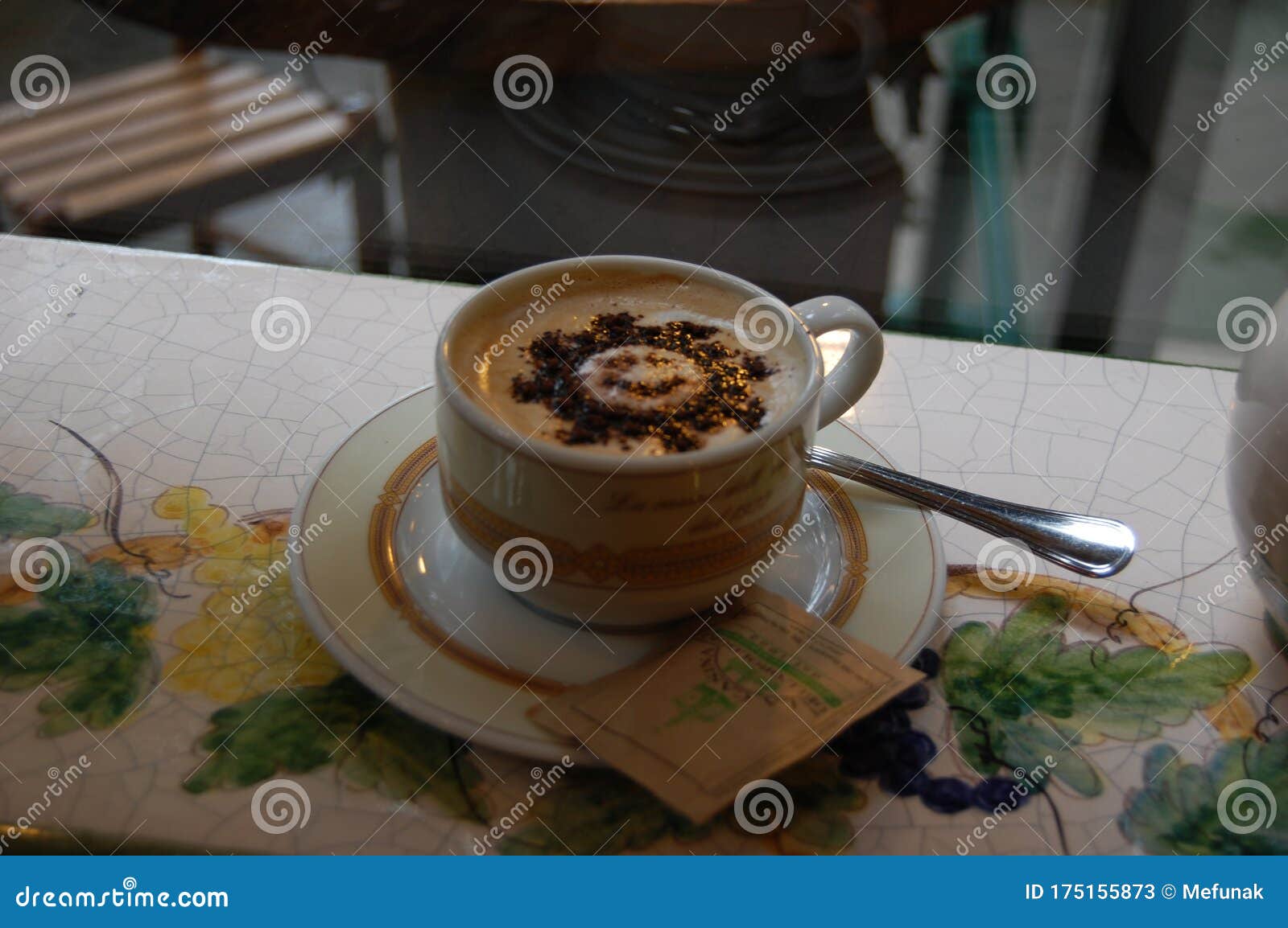 A Cup of Coffee in Some Cafe in Rome, Italy Stock Image Image of rome, capuccino 175155873