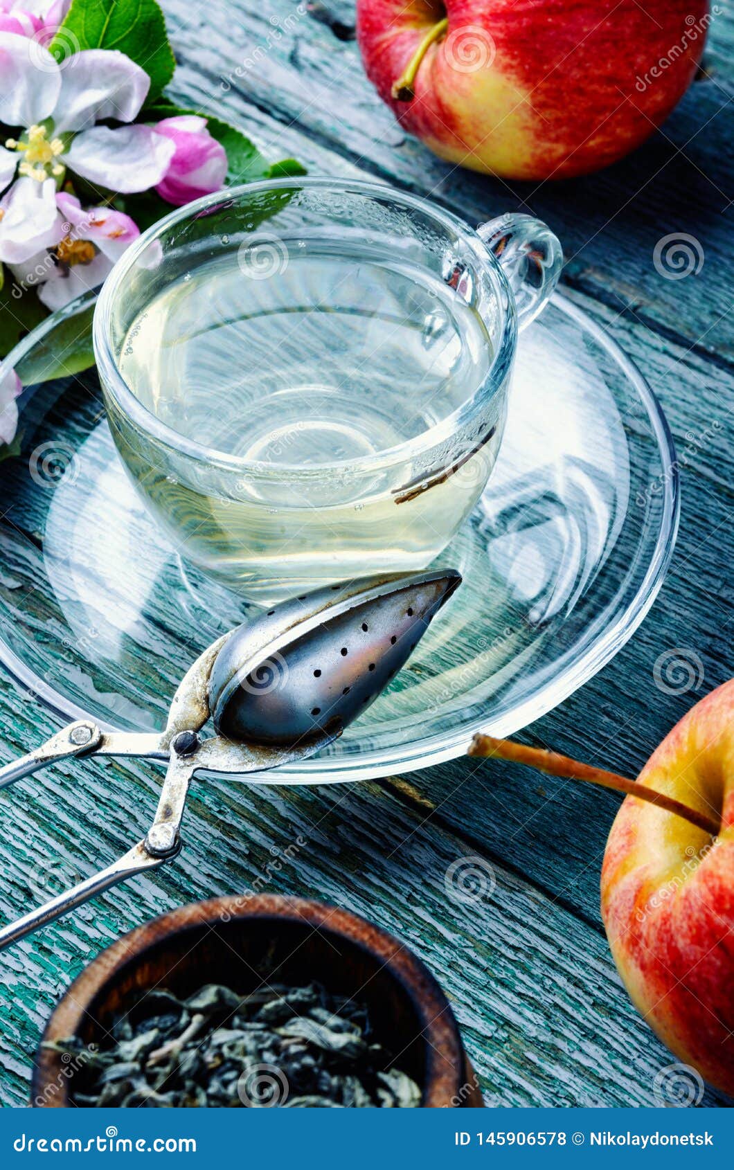 Apple fruit tea stock photo. Image of eating, medicinal 145906578