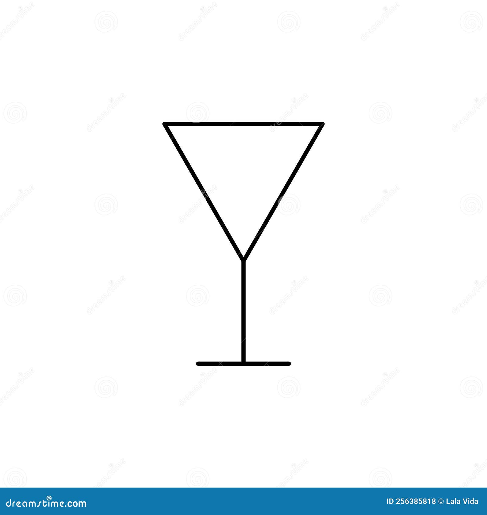 glass cup icon vector illustration logo template for many purpose