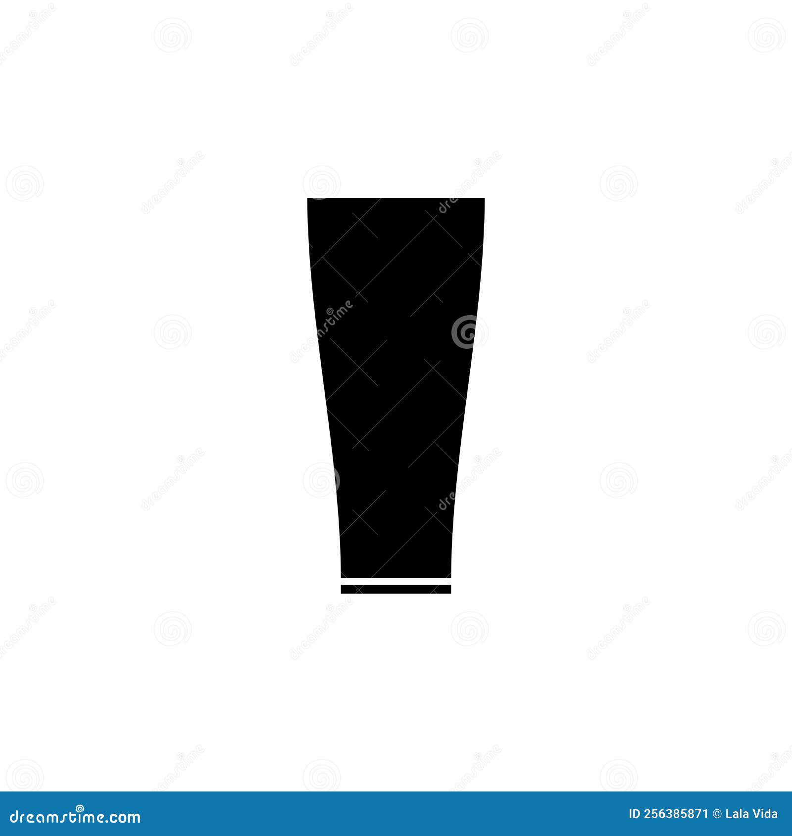 glass cup icon vector illustration logo template for many purpose