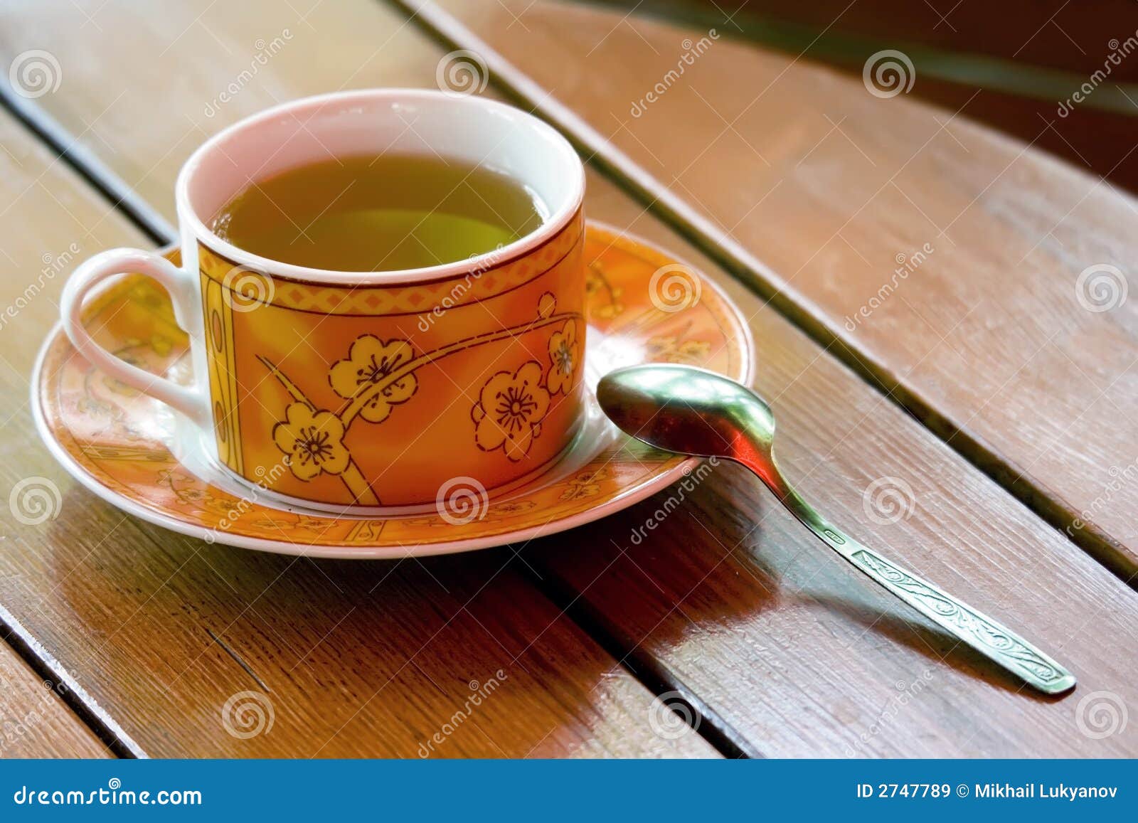 Cup of green tea stock image. Image of figure, ceramics 2747789