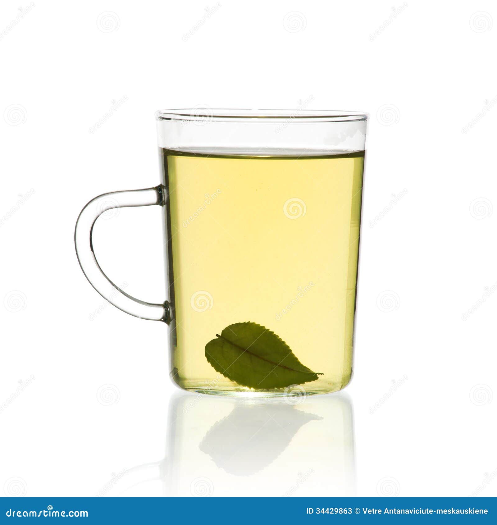 Cup of green tea stock image. Image of white, object 34429863