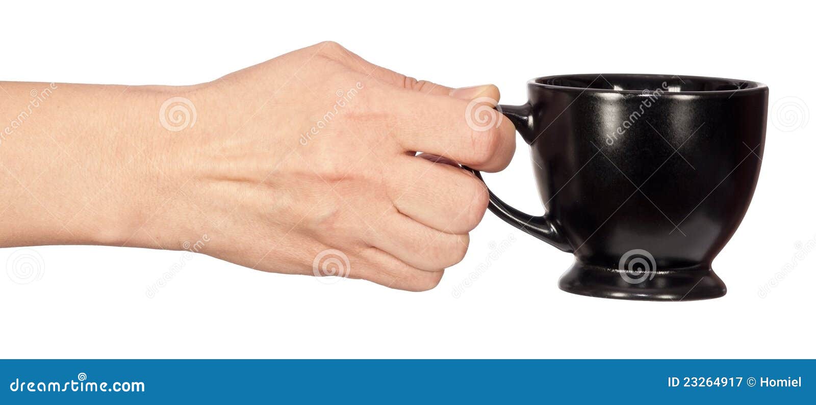 Cup in hand stock image. Image of object, ceramics, refreshment 23264917
