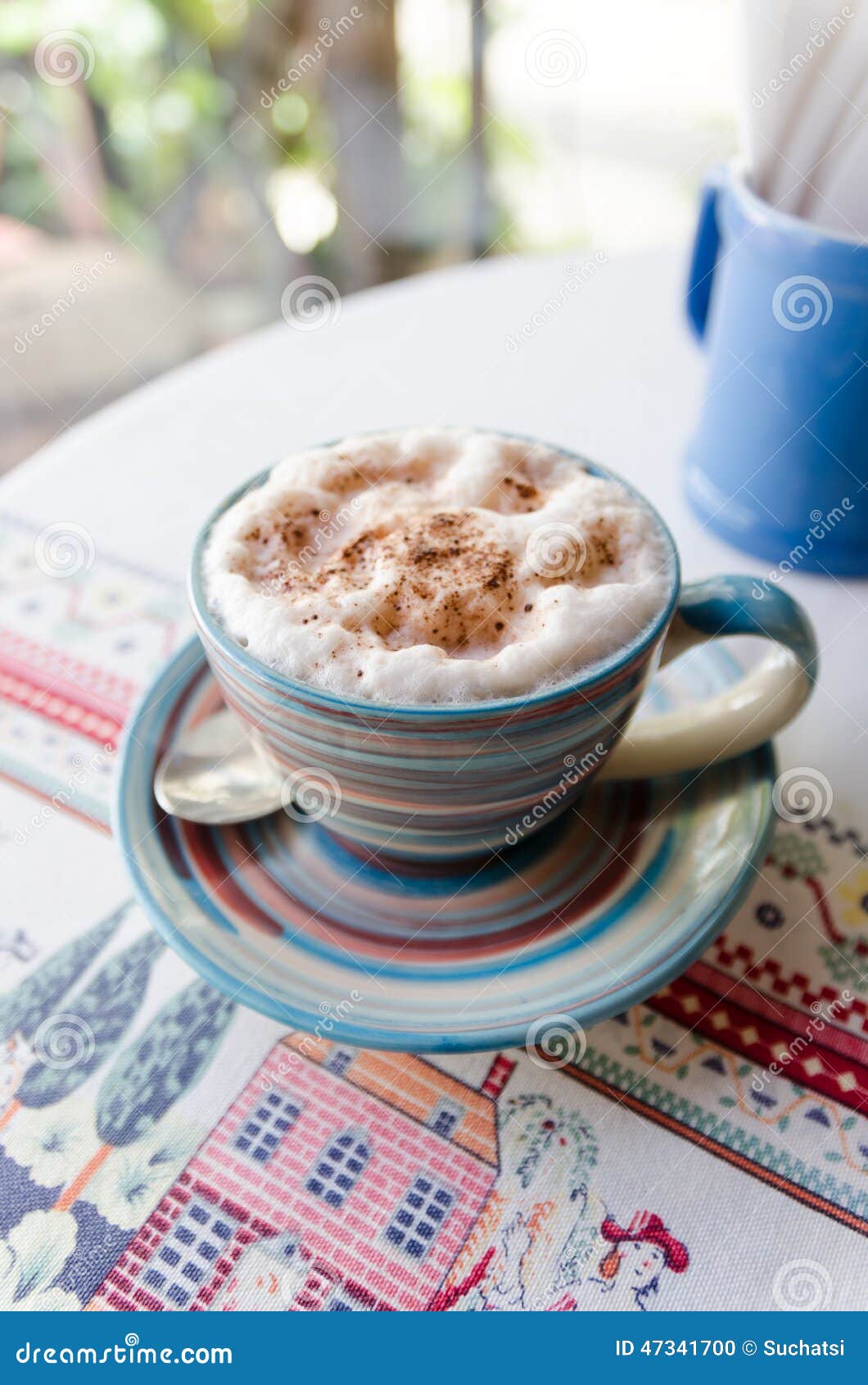 Cup of hot cocoa stock photo. Image of italian, break 47341700
