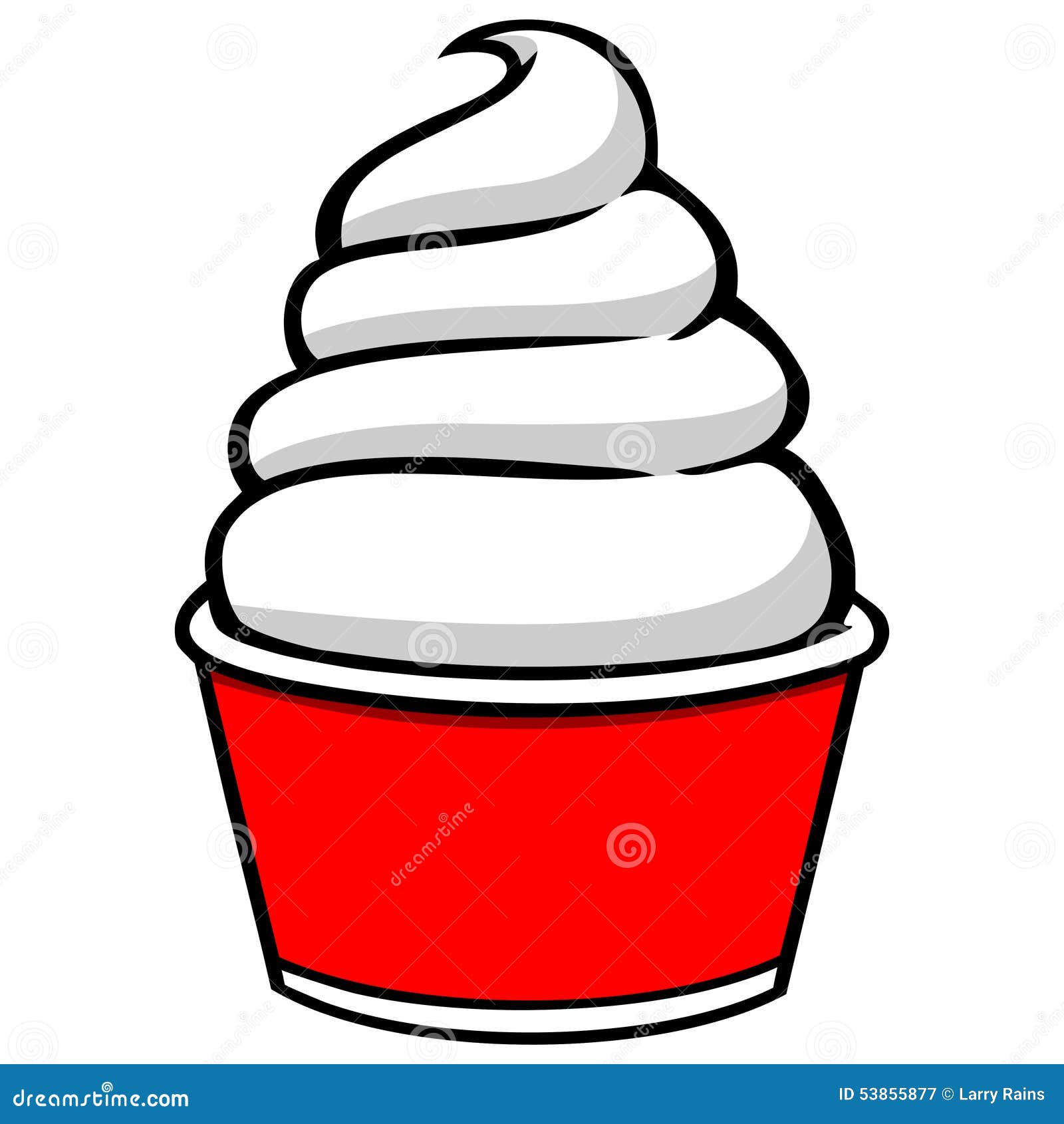 Ice cream cup clip art