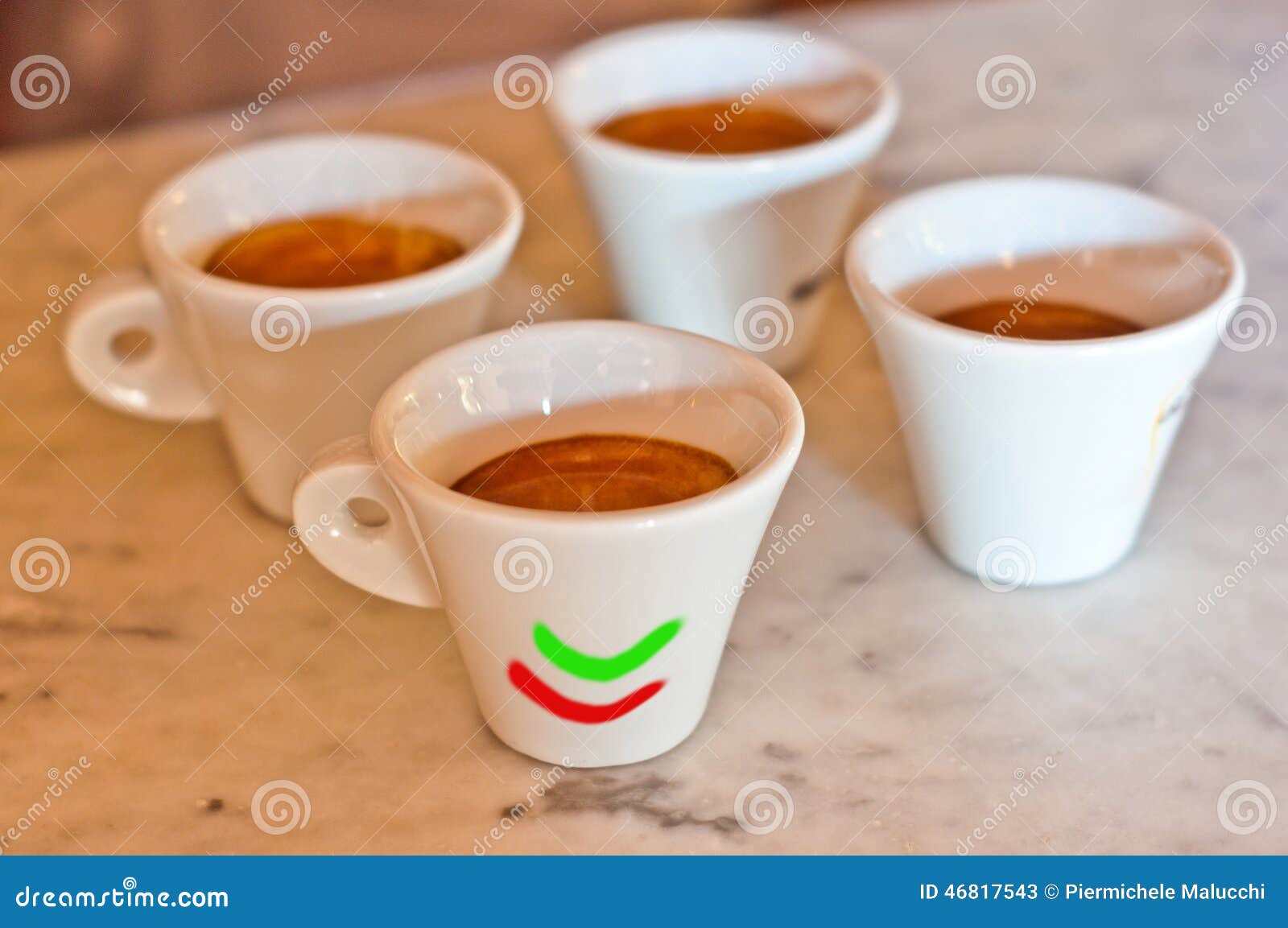 Cup of Italian coffee stock image. Image of beverage 46817543