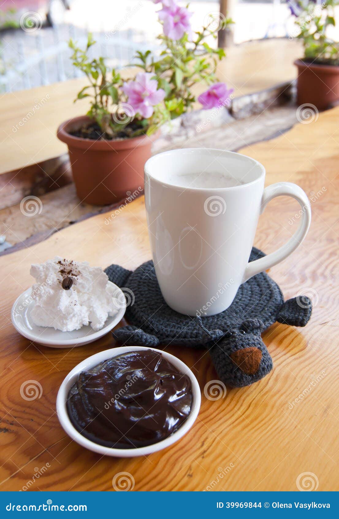 Cup of milk with chocolate stock photo. Image of beverage 39969844