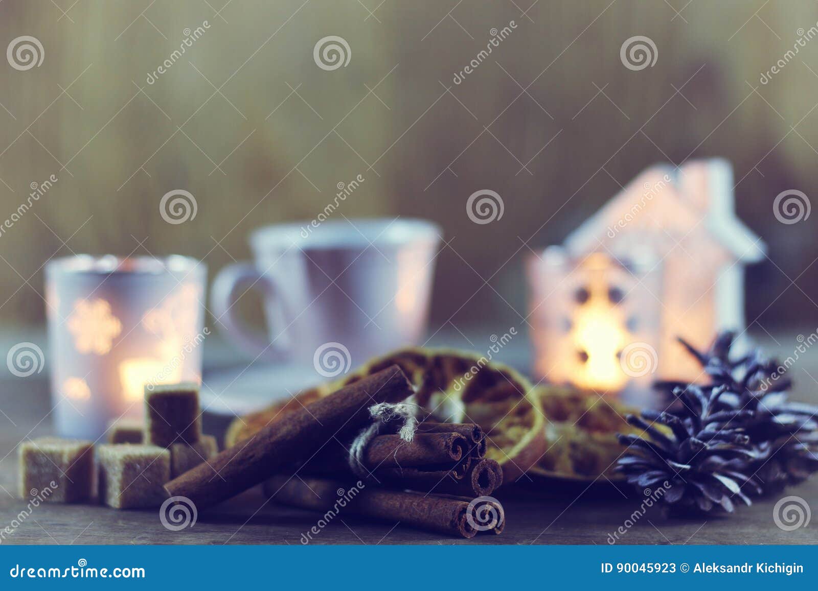 Cup of Orange Cinnamon Sugar Stock Image - Image of holiday, cinnamon ...
