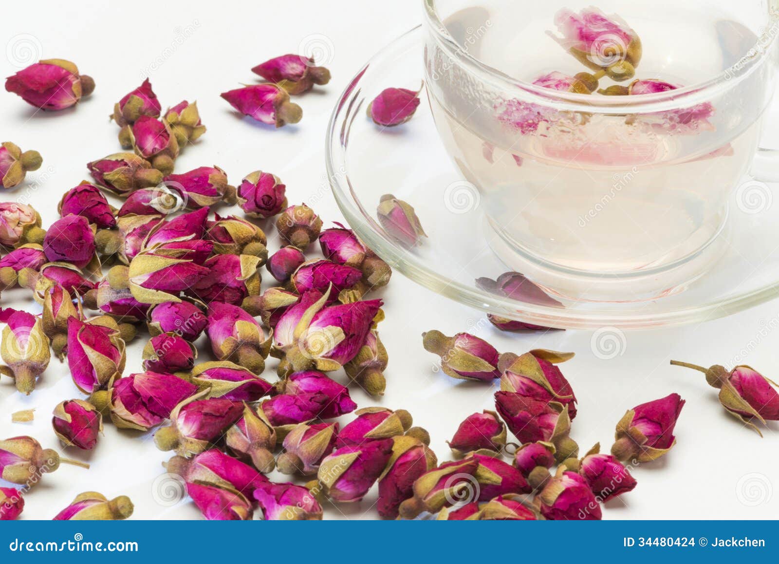 Cup of rose flower tea stock photo. Image of drink, healing 34480424