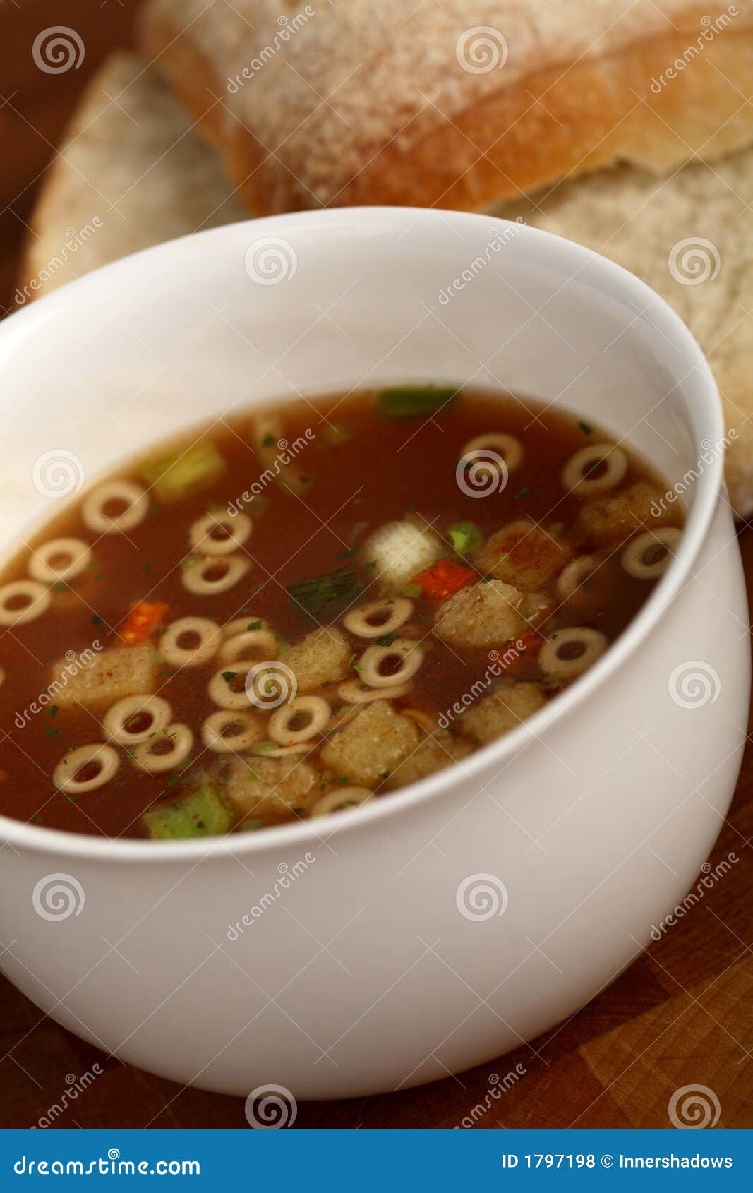 Cup of Soup stock photo. Image of brown, lunch, drink 1797198