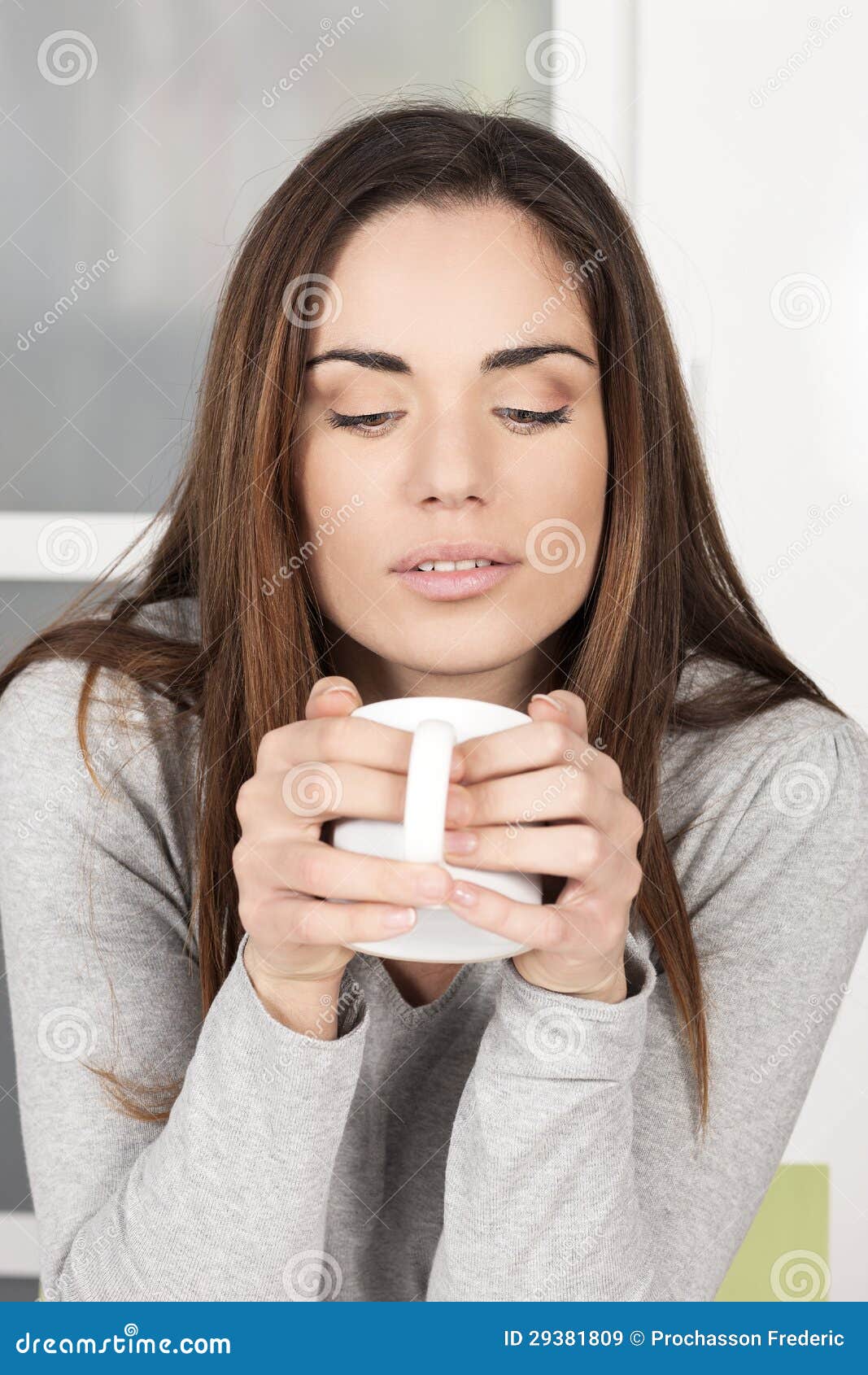 Cup of tea stock image. Image of healthy, caucasian, portrait 29381809