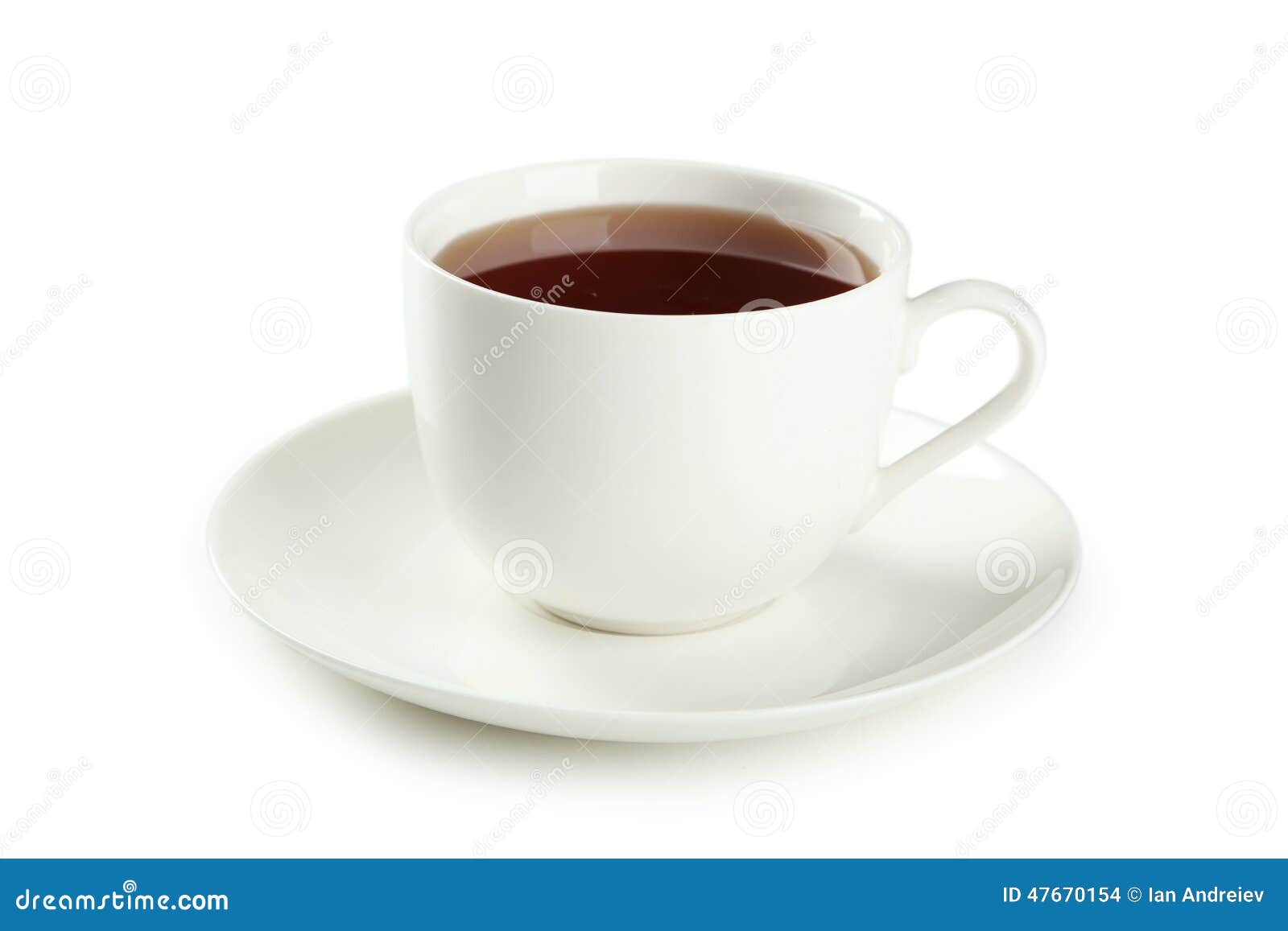 Cup of Tea Isolated on White Background Stock Photo Image of modern