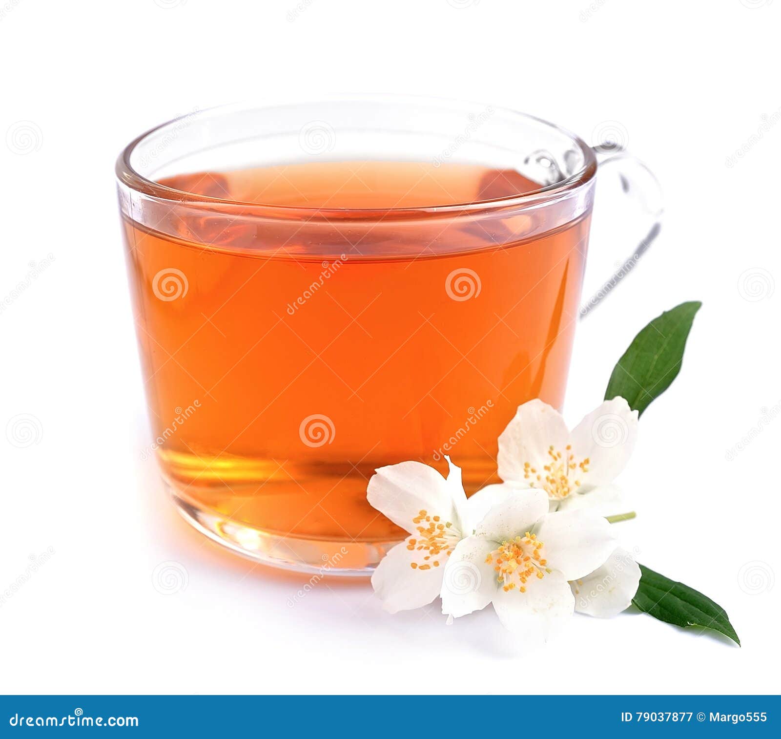Cup of tea with jasmine stock image. Image of flavor 79037877