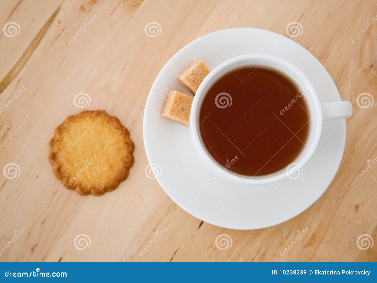 Cup of Tea, Sugar and Biscuits Stock Image Image of snack, biscuit