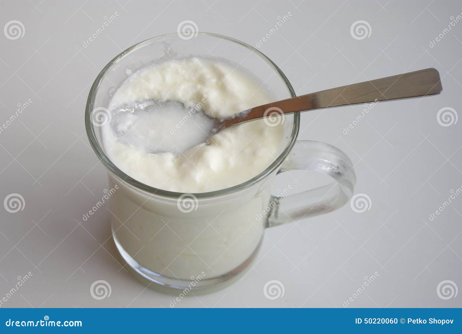 Cup of yogurt stock photo. Image of diet, container, closeup 50220060