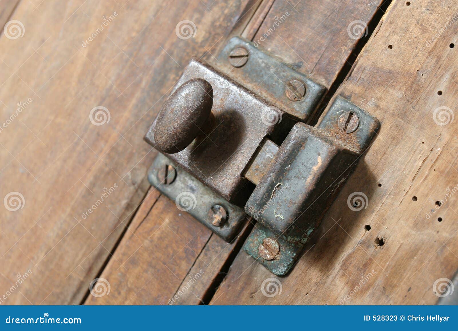 Cupboard Latch stock image. Image of grain, oxide, latch 528323