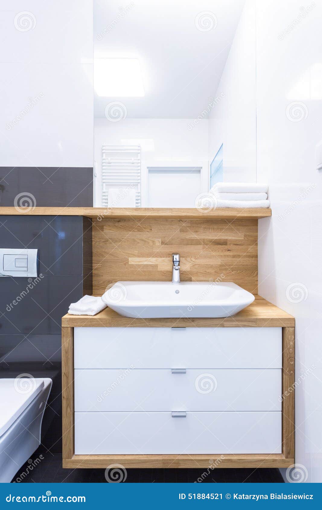 Cupboard in Luxury Bathroom Stock Image Image of indoor, cupboard 51884521