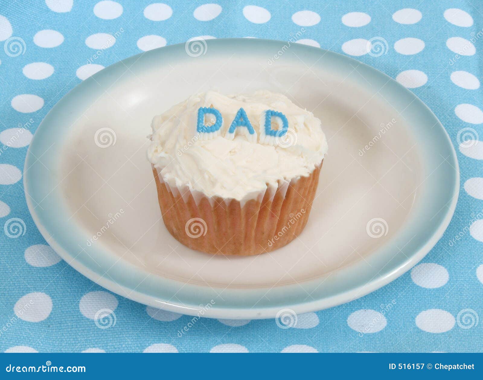 Cupcake dad stock image. Image of cupcake, decorated, carbohydrate 516157