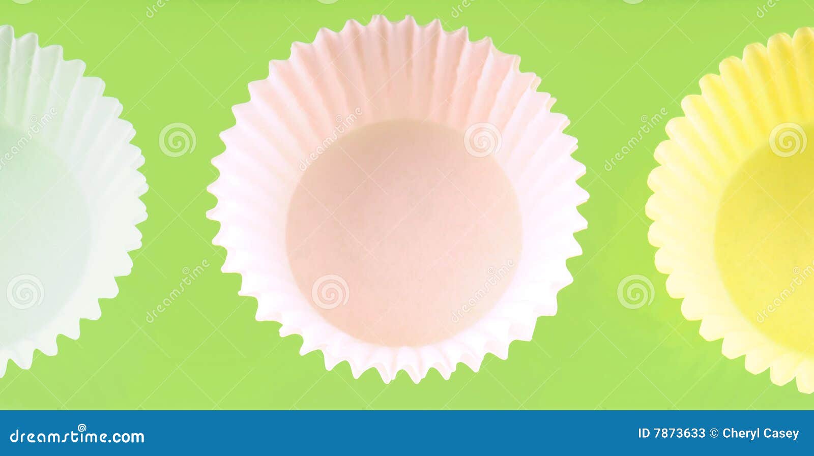 Cupcake Holders stock image. Image of colorful, birthday 7873633