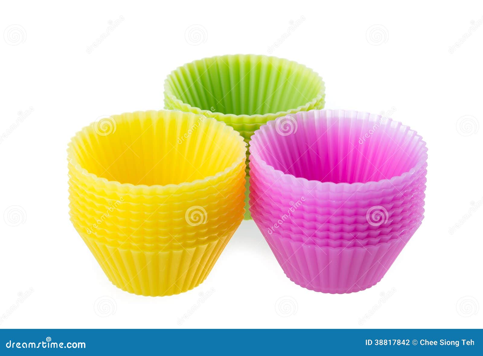 Cupcake liners stock photo. Image of muffin, colourful - 38817842